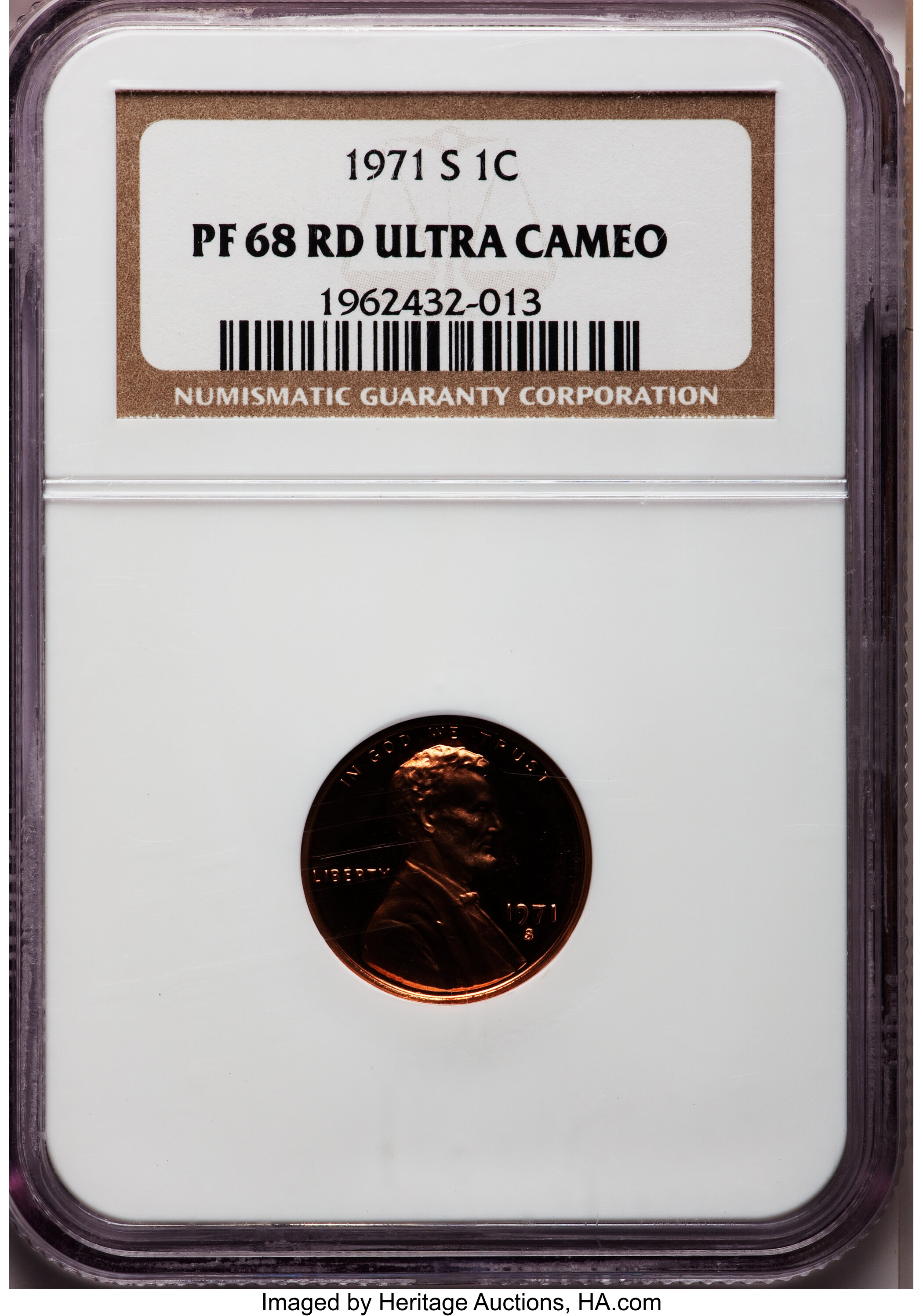 1971-S 1c PR RD AU53 RD thumbnail 15