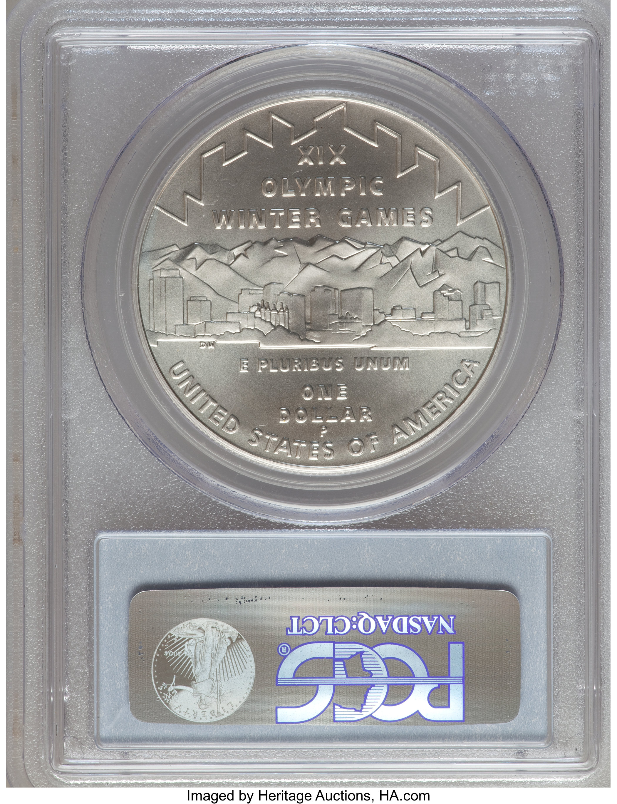 2002-P S$1 Salt Lake City Olympics MS63 thumbnail 8