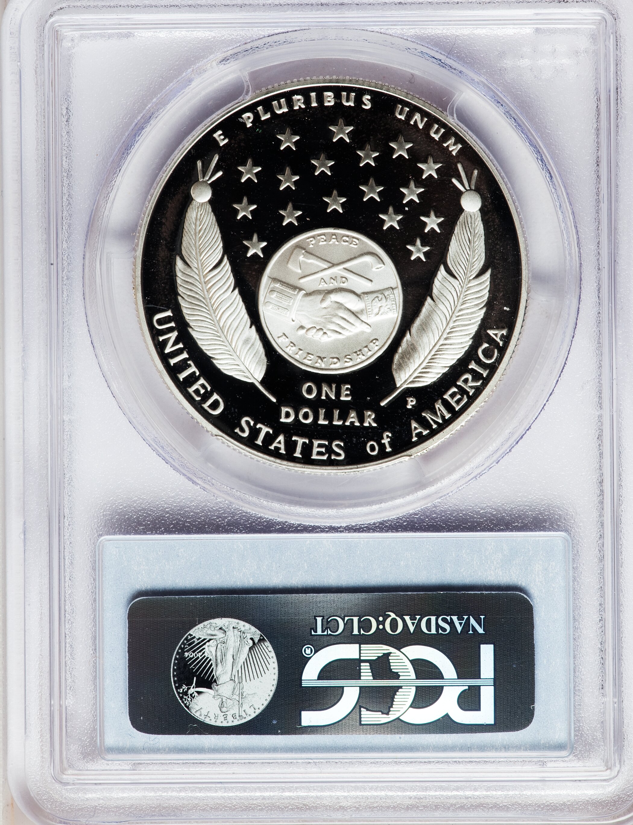 2004-P S$1 Lewis and Clark Bicentennial PR DCAM PR66 DCAM thumbnail 6
