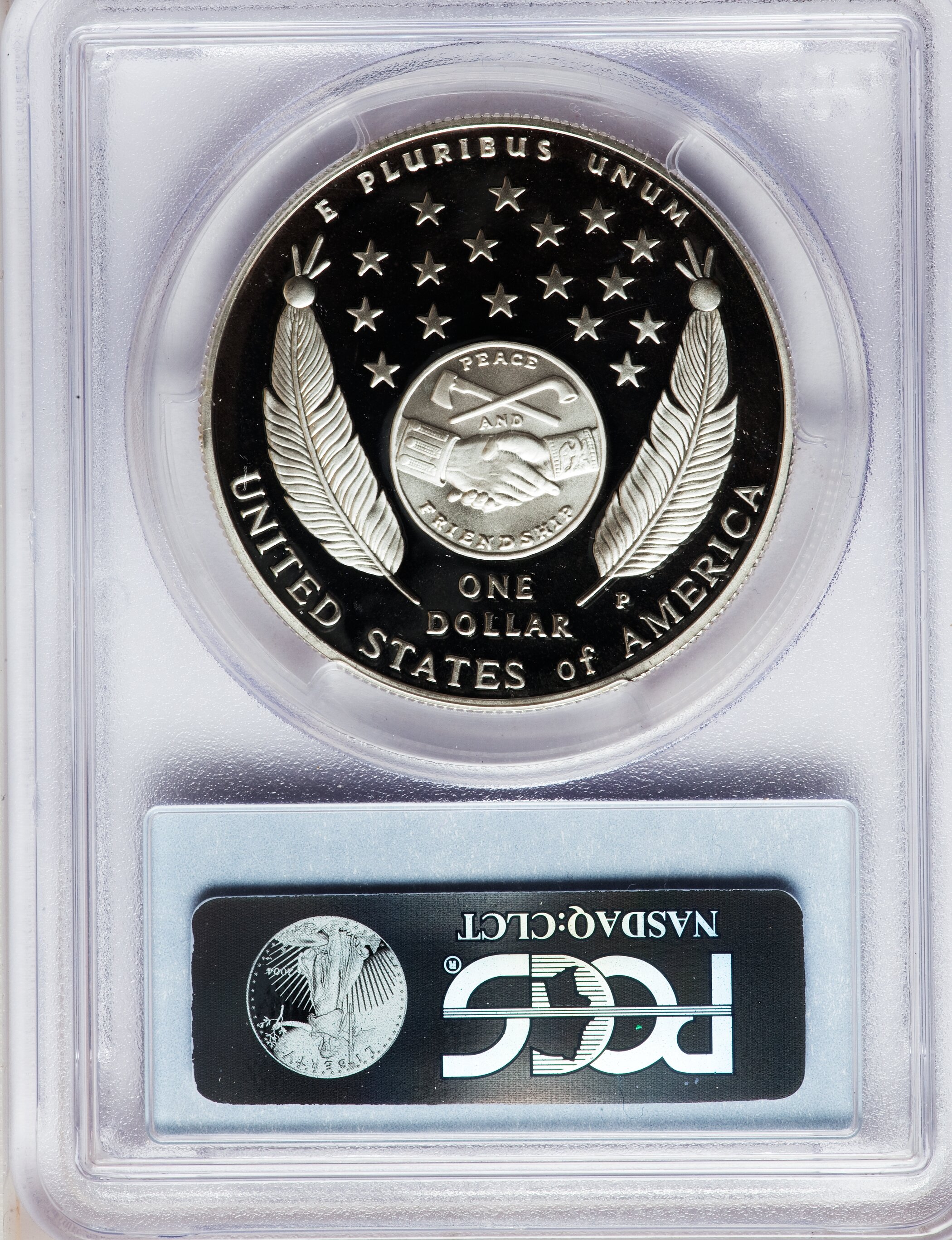 2004-P S$1 Lewis and Clark Bicentennial PR DCAM PR66 DCAM thumbnail 4