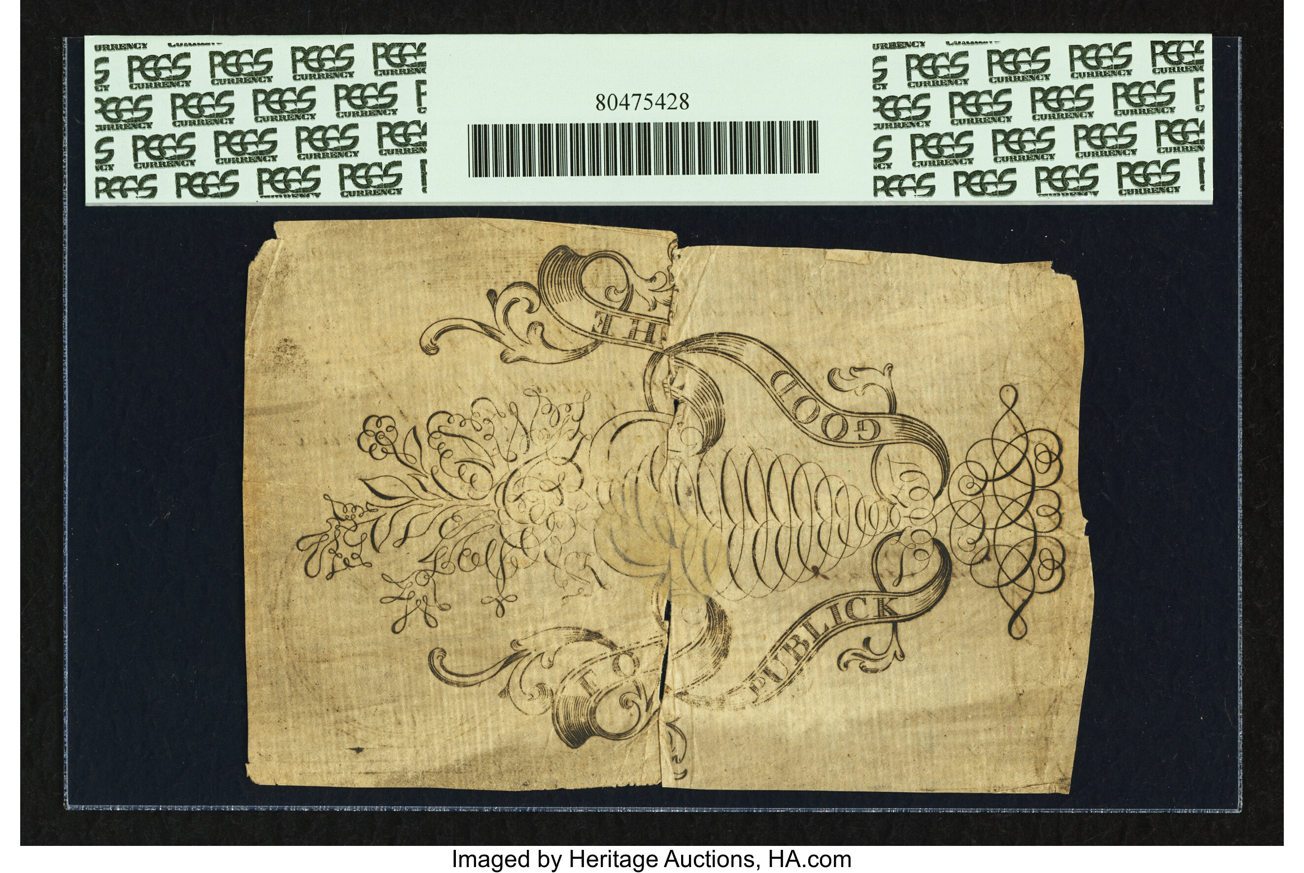 image for: South Carolina June 1, 1775 £20 PCGS Apparent Very Fine 25....