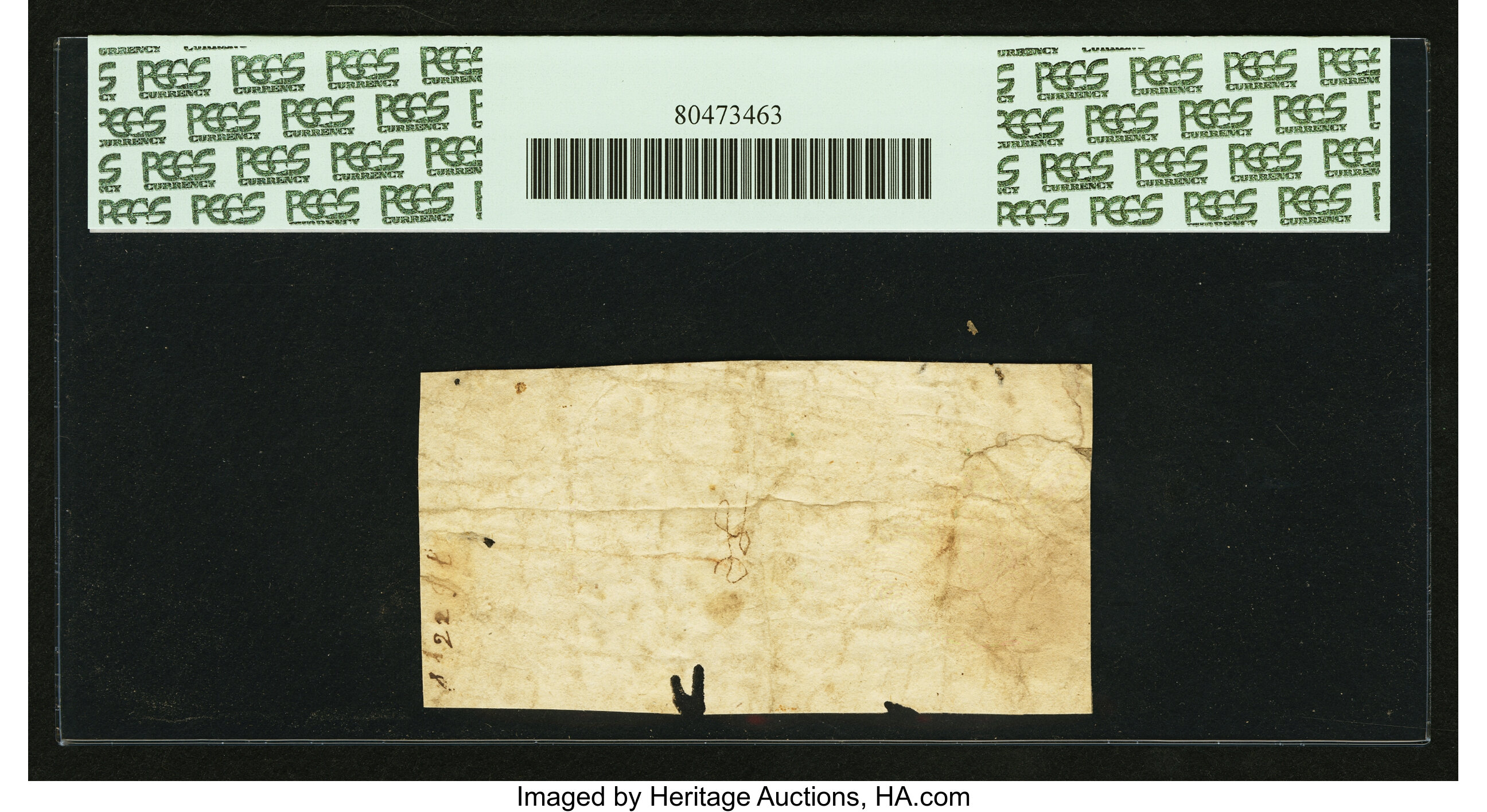 image for: North Carolina March 9, 1754 5s PCGS Apparent About Good 03....