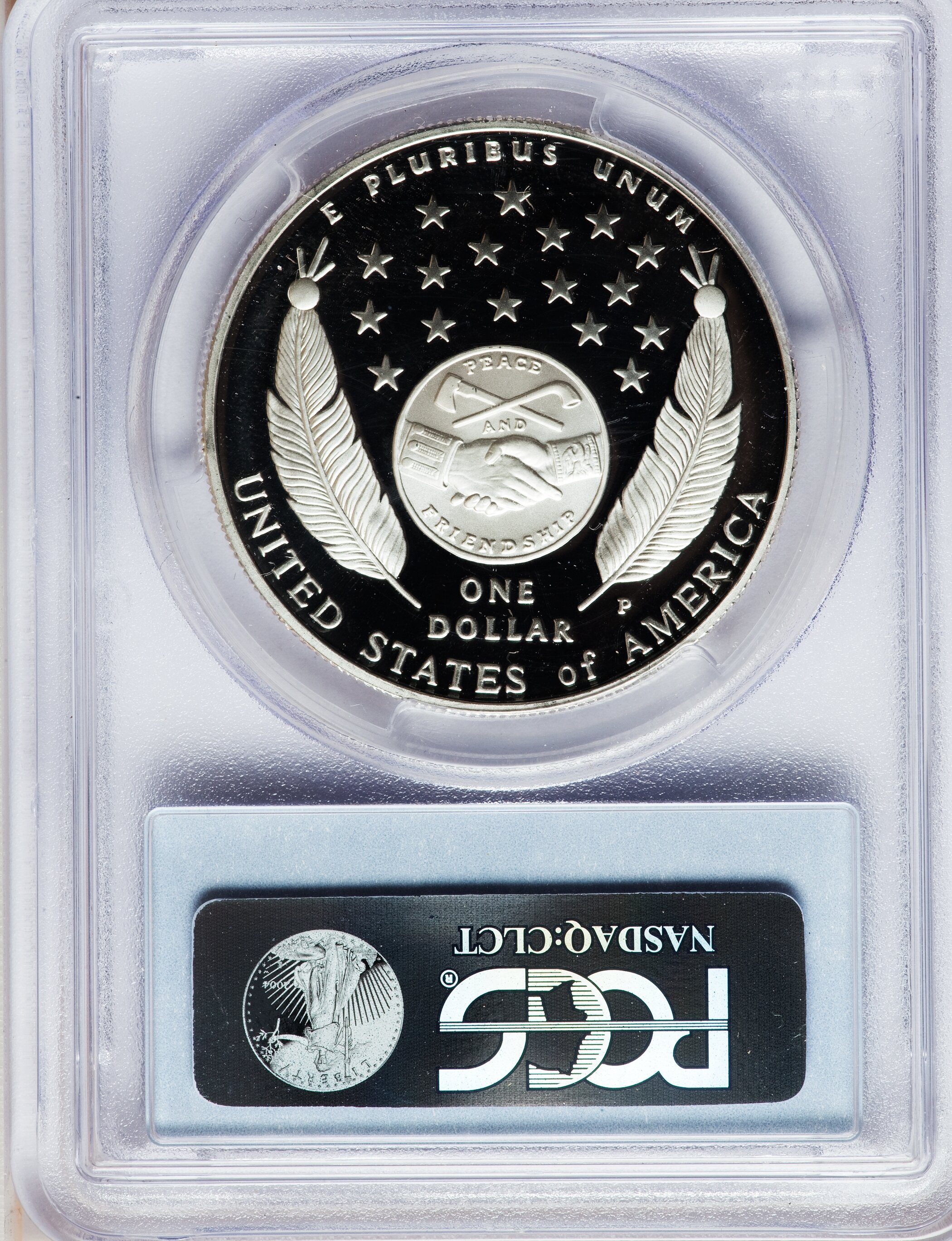2004-P S$1 Lewis and Clark Bicentennial PR DCAM PR66 DCAM thumbnail 2