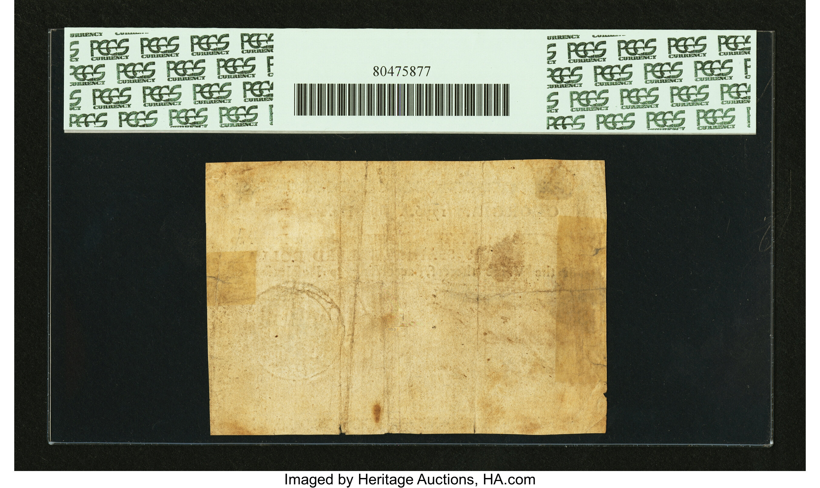 image for: Georgia 1776 $4 PCGS Apparent Very Fine 30....