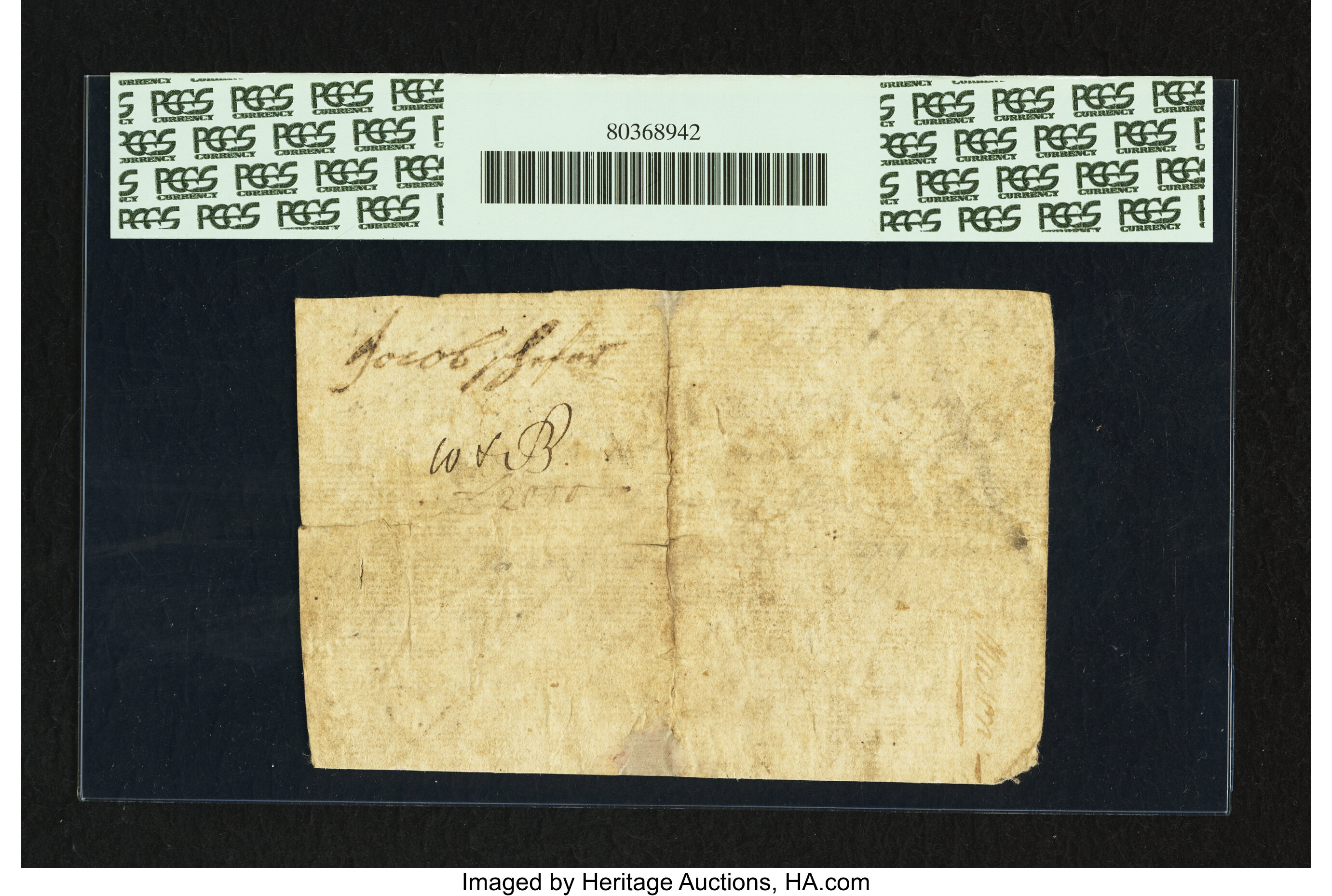 image for: South Carolina March 6, 1776 £100 PCGS Apparent Very Fine 20....