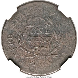 image for: 1794 1C Head of 1793 Fine 12 NGC. S-18b, B-2b, R.4....
