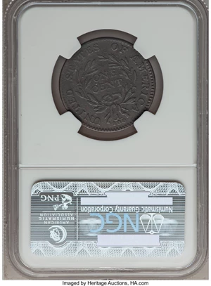 image for: 1794 1C Head of 1795 VF25 NGC. S-69, B-61, R.3....