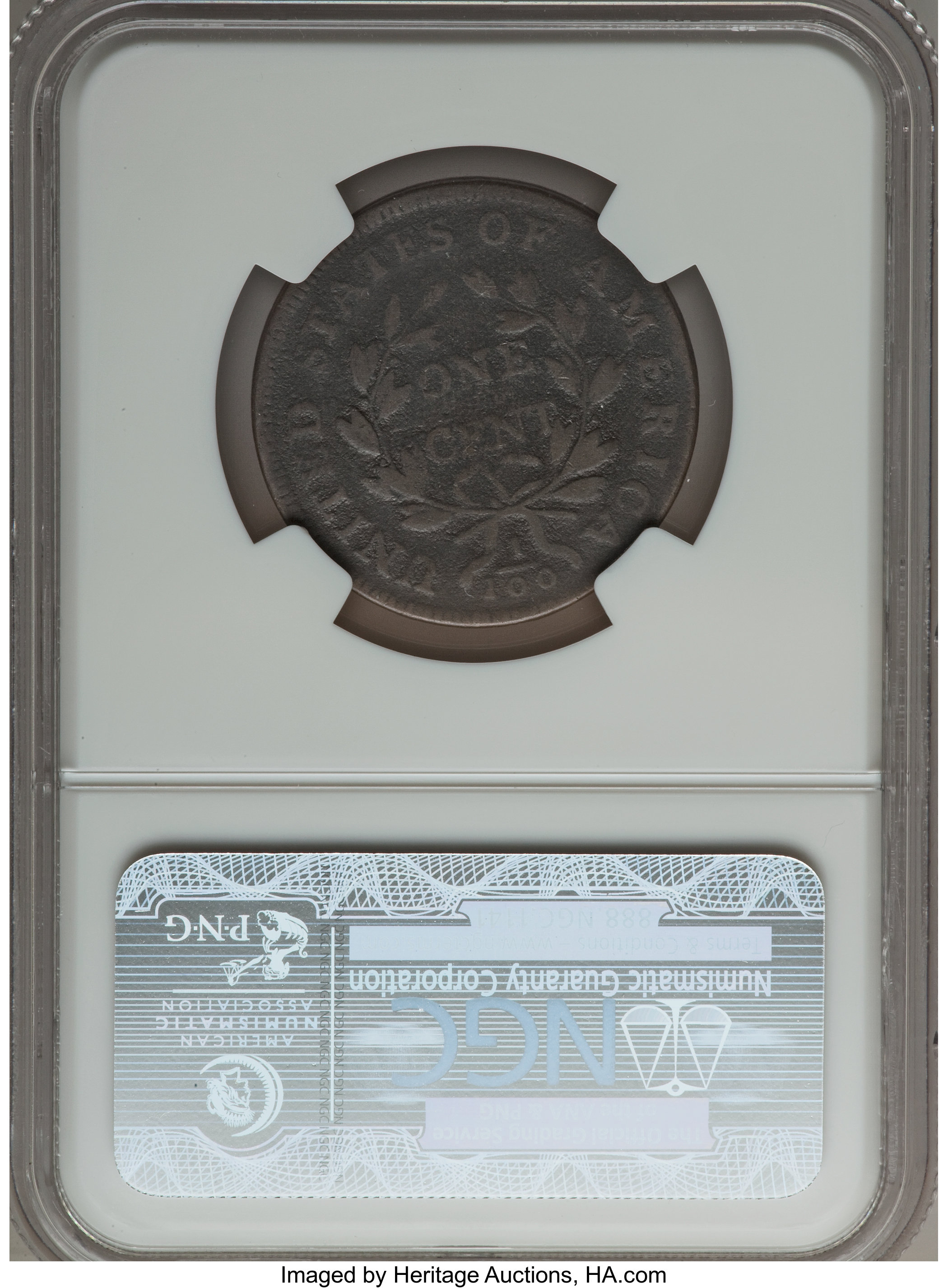 image for: 1798 1C First Hair Style Good 4 NGC. NC-2, B-16, R.7....