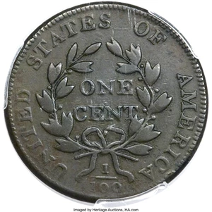 image for: 1802 1C -- Altered Surfaces -- PCGS Genuine. XF Details. S-225, B-1, R.3....