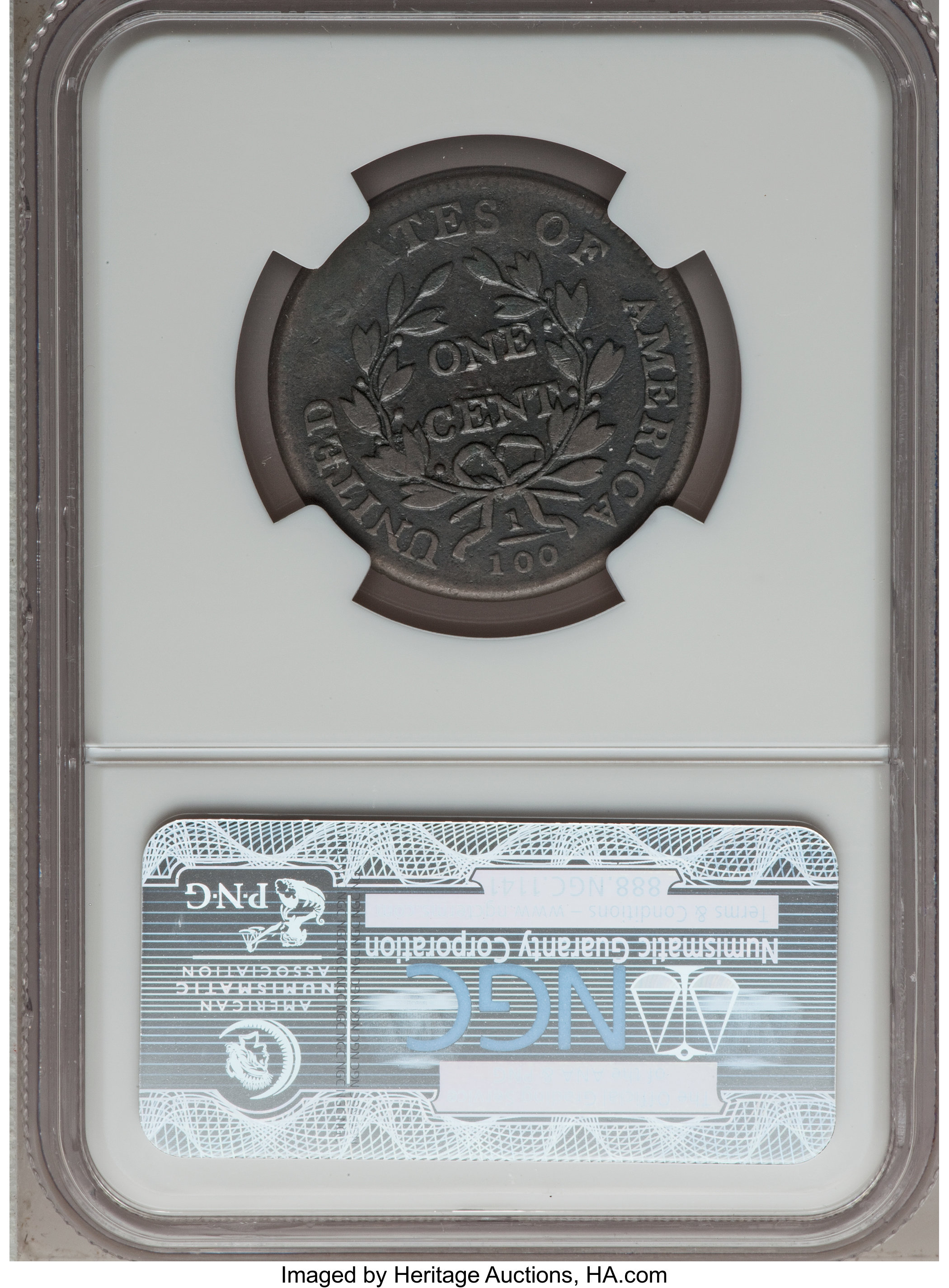 image for: 1807 1C Small Fraction VF20 NGC. S-274, B-4, R.2....