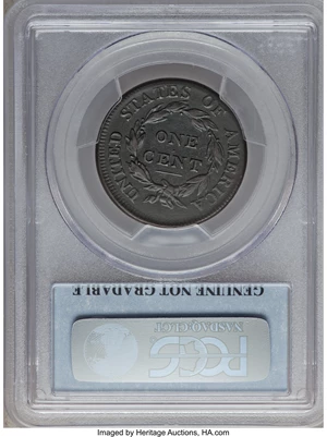 image for: 1810 1C -- Environmental Damage -- Genuine PCGS. VF Details. S-282, B-3, R.2....
