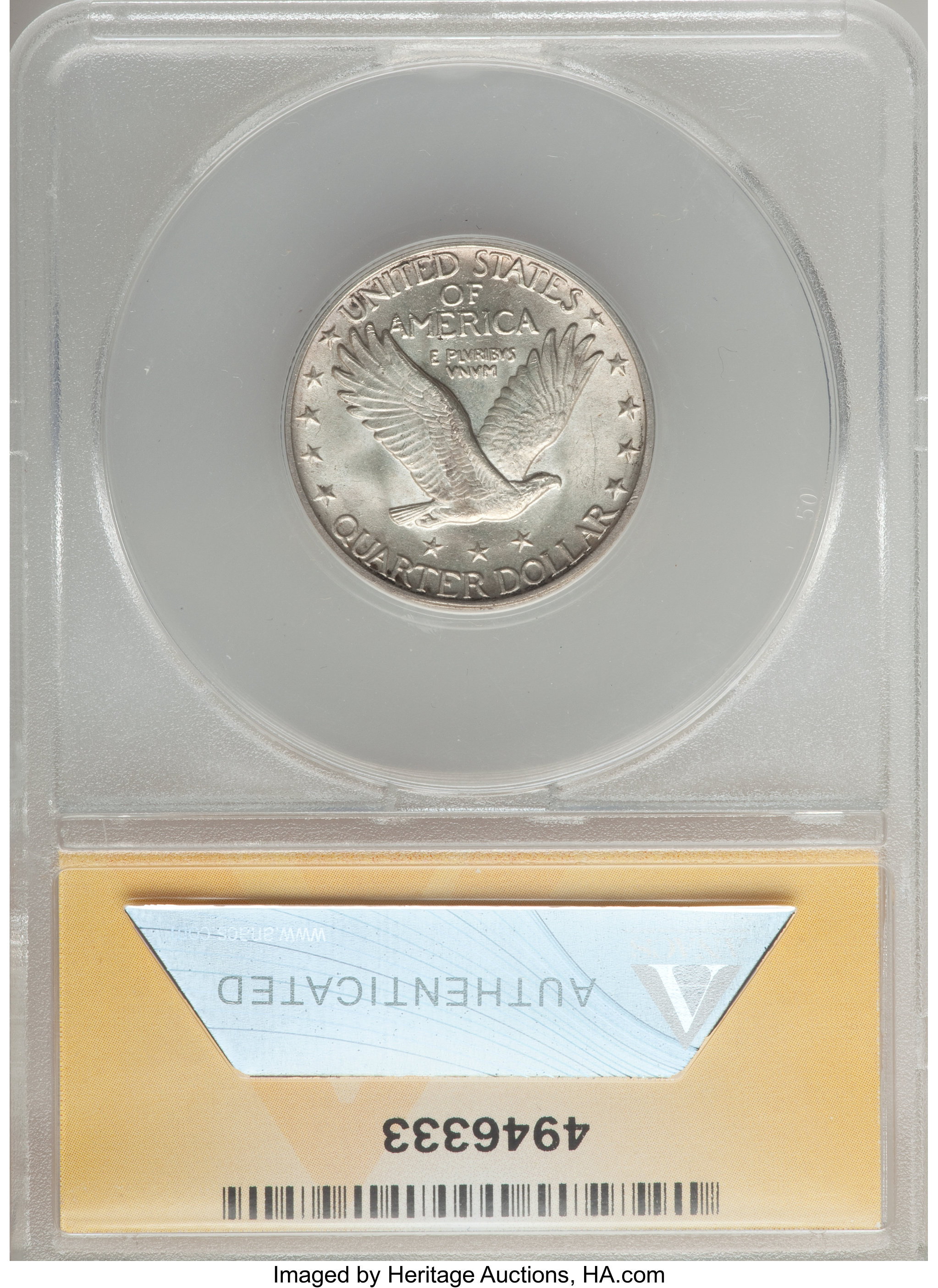 1928 25c MS FH AU55 FH thumbnail 2