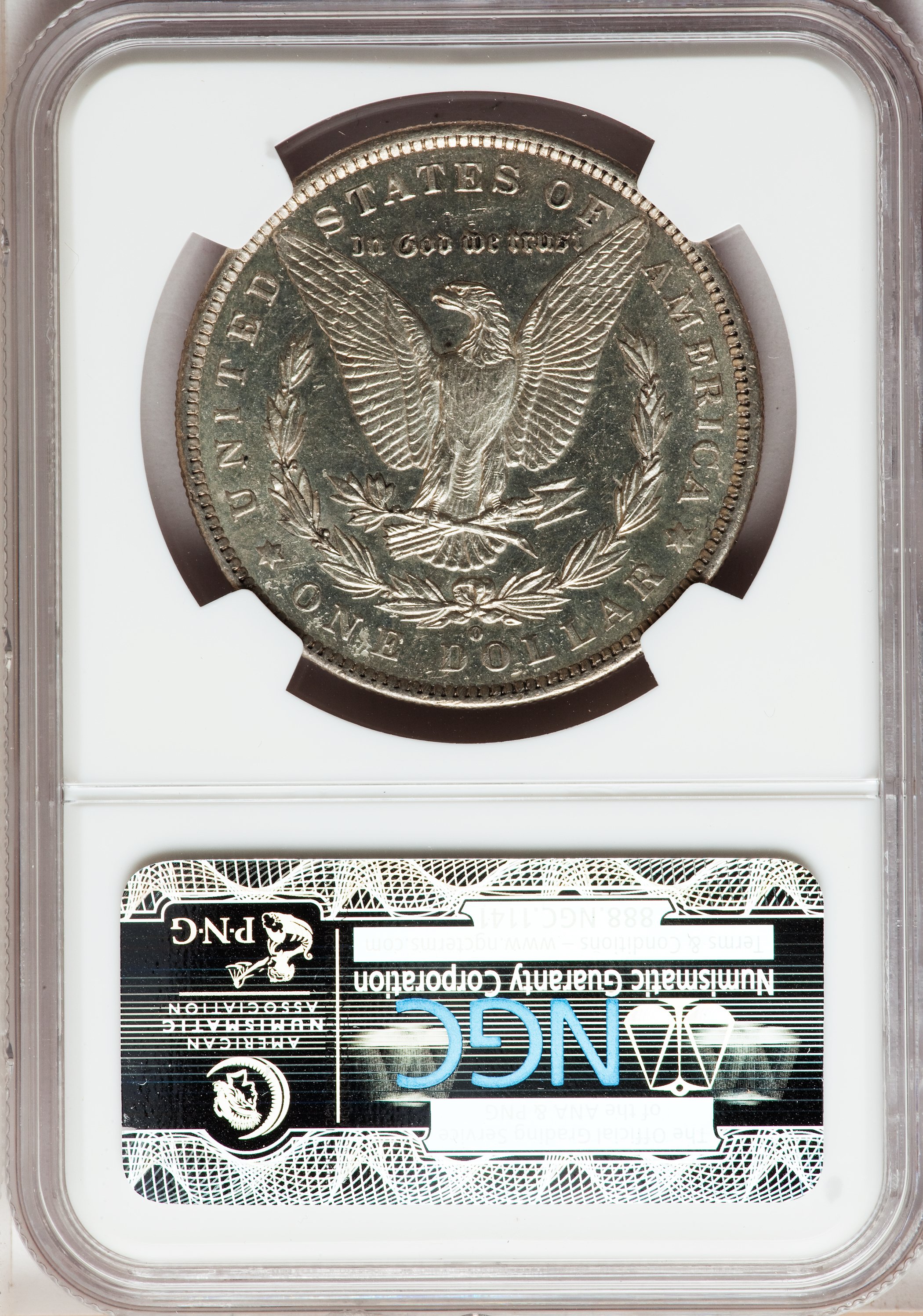 1885-O $1  MS PL AU50 PL CAC thumbnail 6