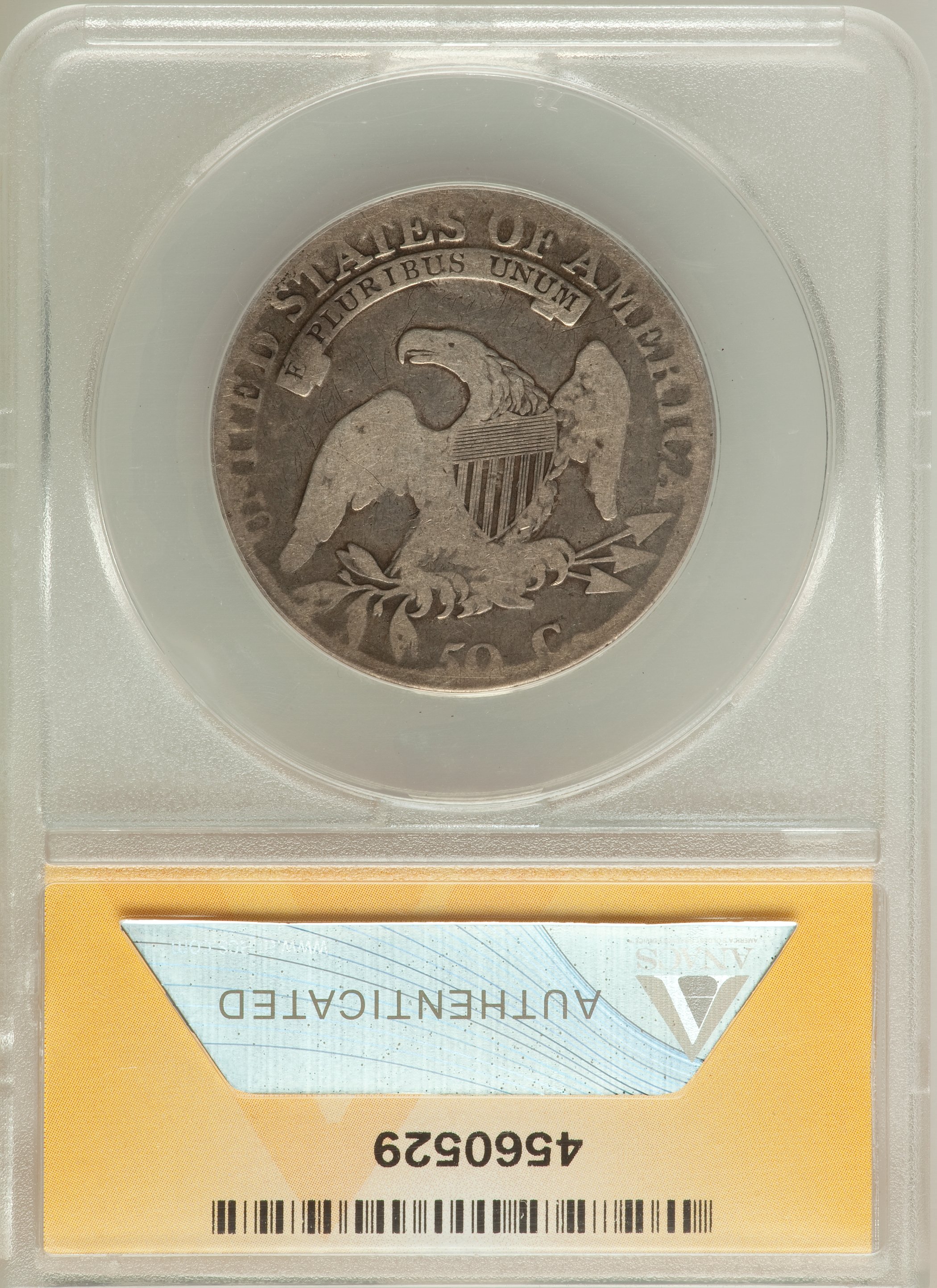 1813 50c AG3 CAC thumbnail 2