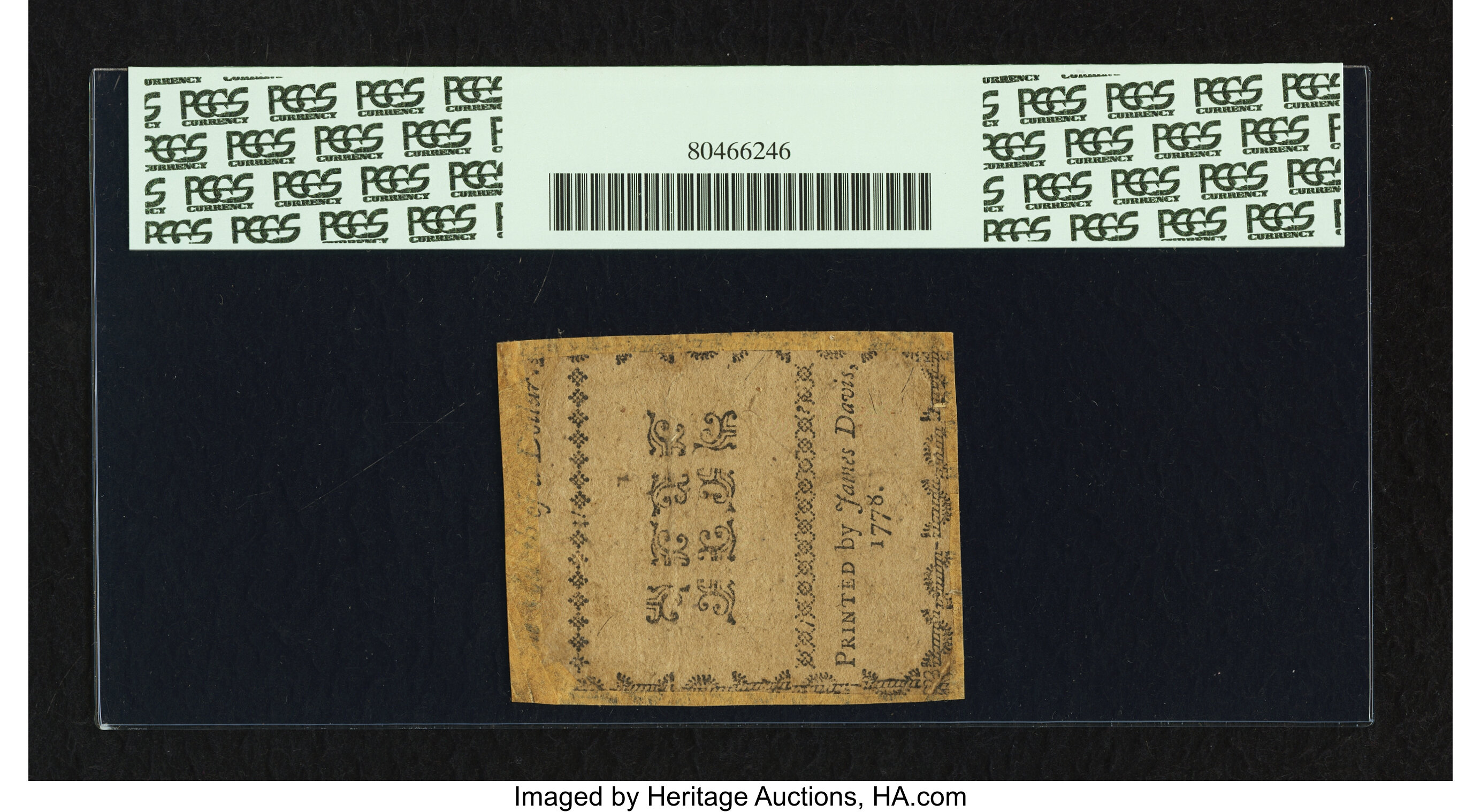 image for: North Carolina August 8, 1778 $1/4 Independence PCGS Apparent Very Fine 30....