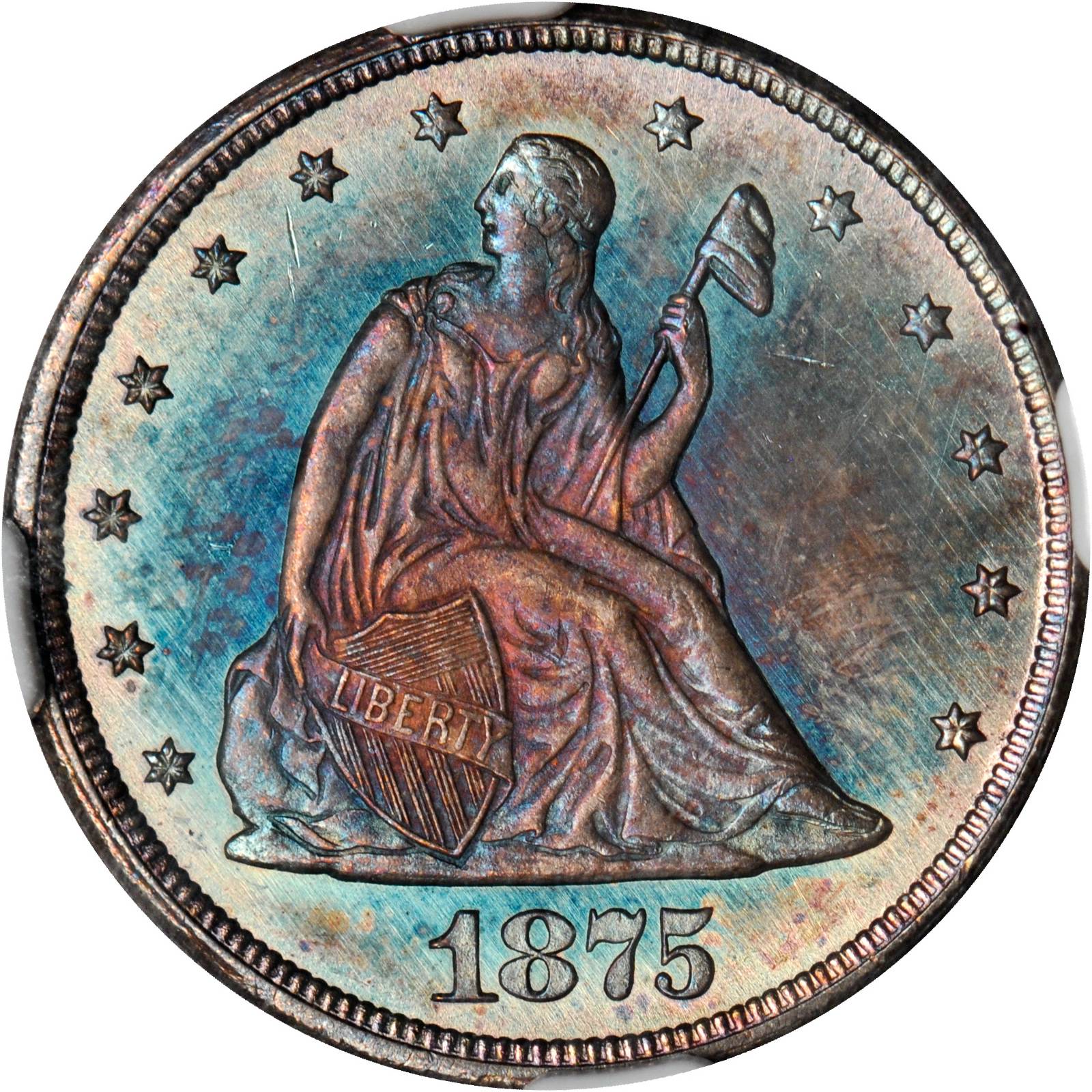 1875 CC 20 Penny Piece Coin Pricing Guide | The Greysheet