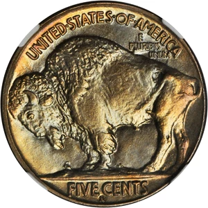 image for: 1914-S Buffalo Nickel. MS-67 * (NGC).