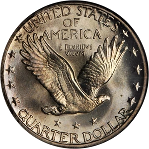 image for: 1917-S Standing Liberty Quarter. Type II. MS-68 FH (NGC).