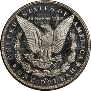 image for: 1883-CC Morgan Silver Dollar. MS-67 DPL (NGC).