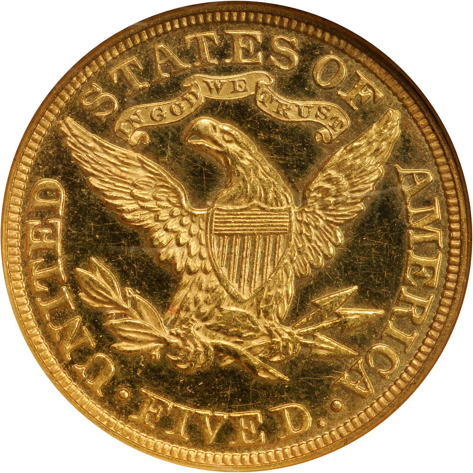 image for: 1894 Liberty Half Eagle. Proof-61 Cameo (NGC).