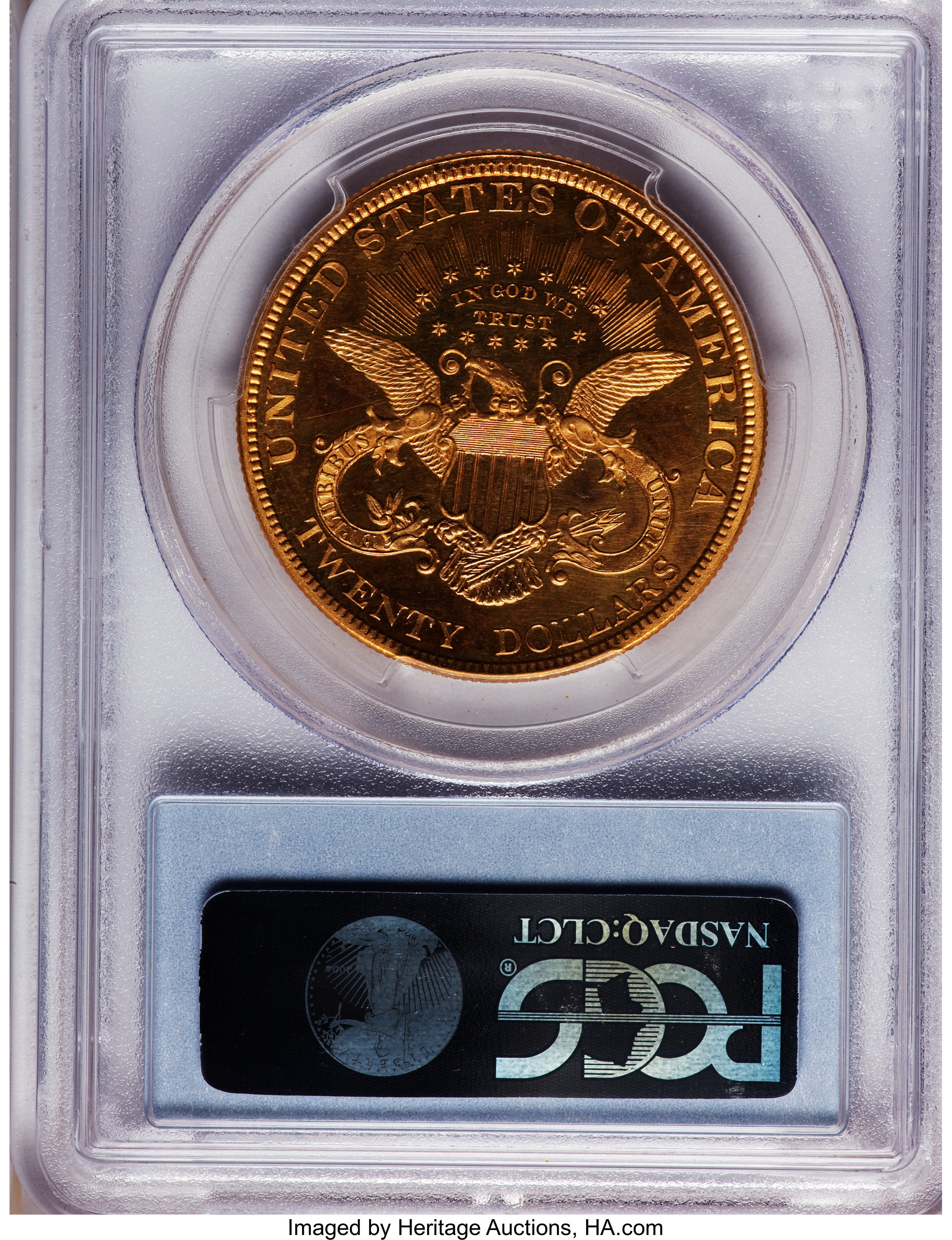 image for: 1885 $20 PR63+ Cameo PCGS. CAC....