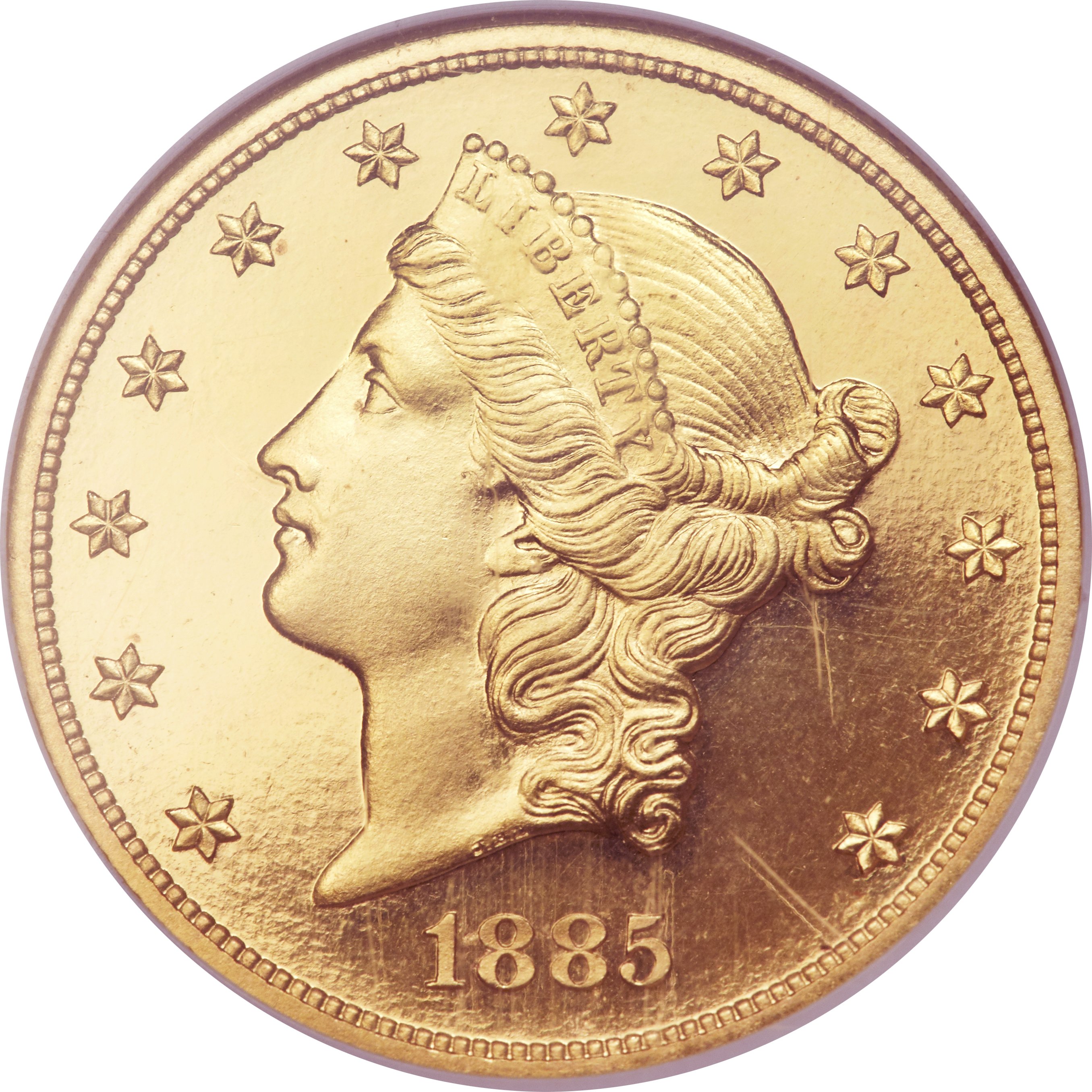 image for: 1885 $20 PR67 Cameo NGC....