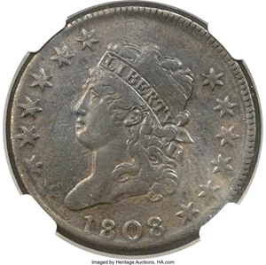 image for: 1808 1C XF40 NGC. S-277, B-1, R.2....