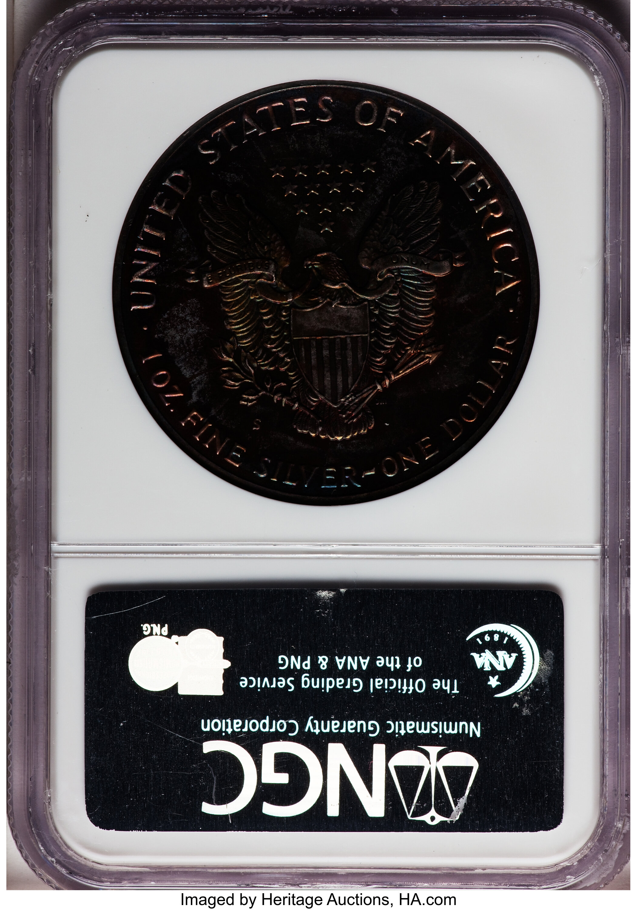 1989-S $1  Silver Eagle PR DCAM PR65 DCAM CAC thumbnail 25