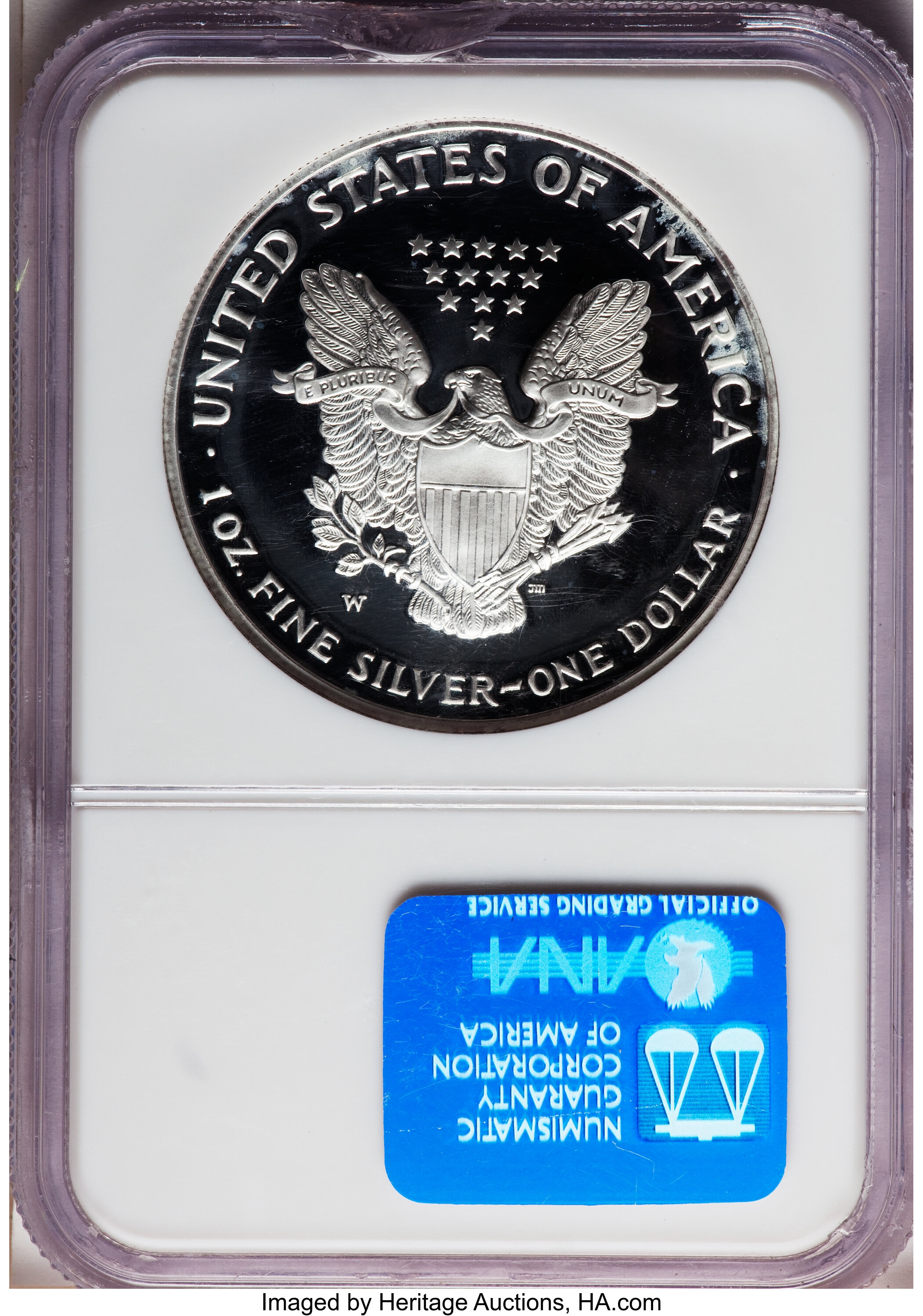 2002-W $1  Silver Eagle PR DCAM PR64 DCAM thumbnail 22