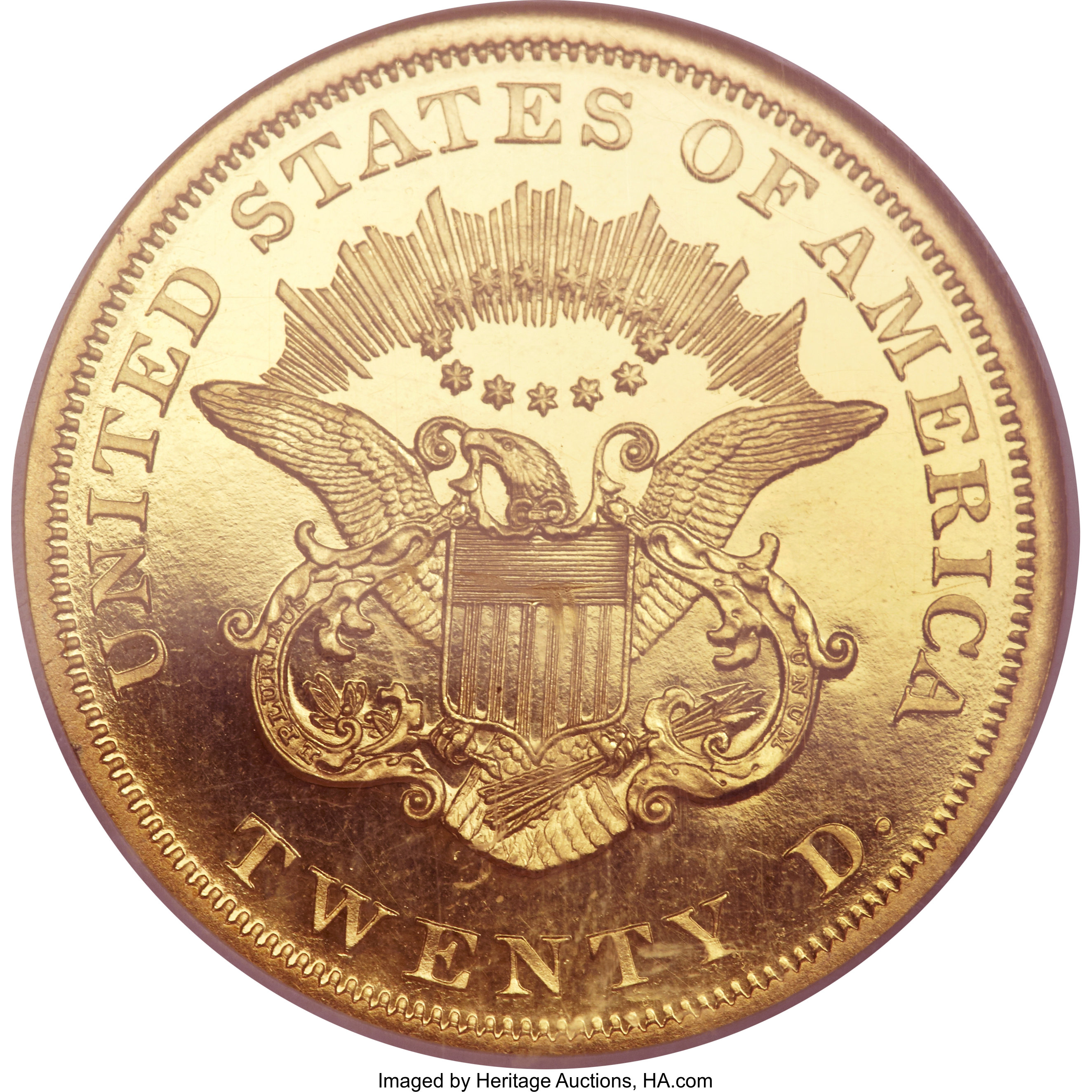 image for: 1864 $20 PR65  ★  Ultra Cameo NGC. CAC....