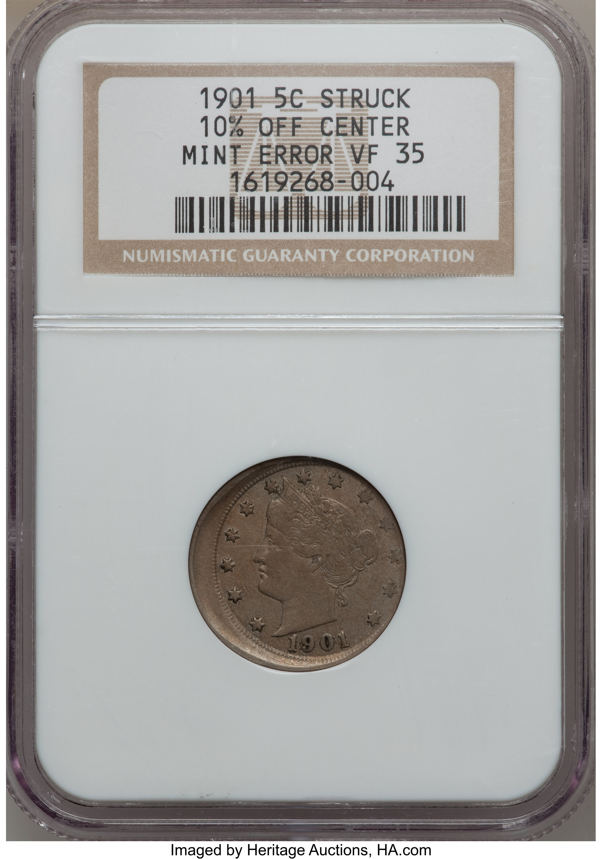 1901 Nickel MS Values | Greysheet