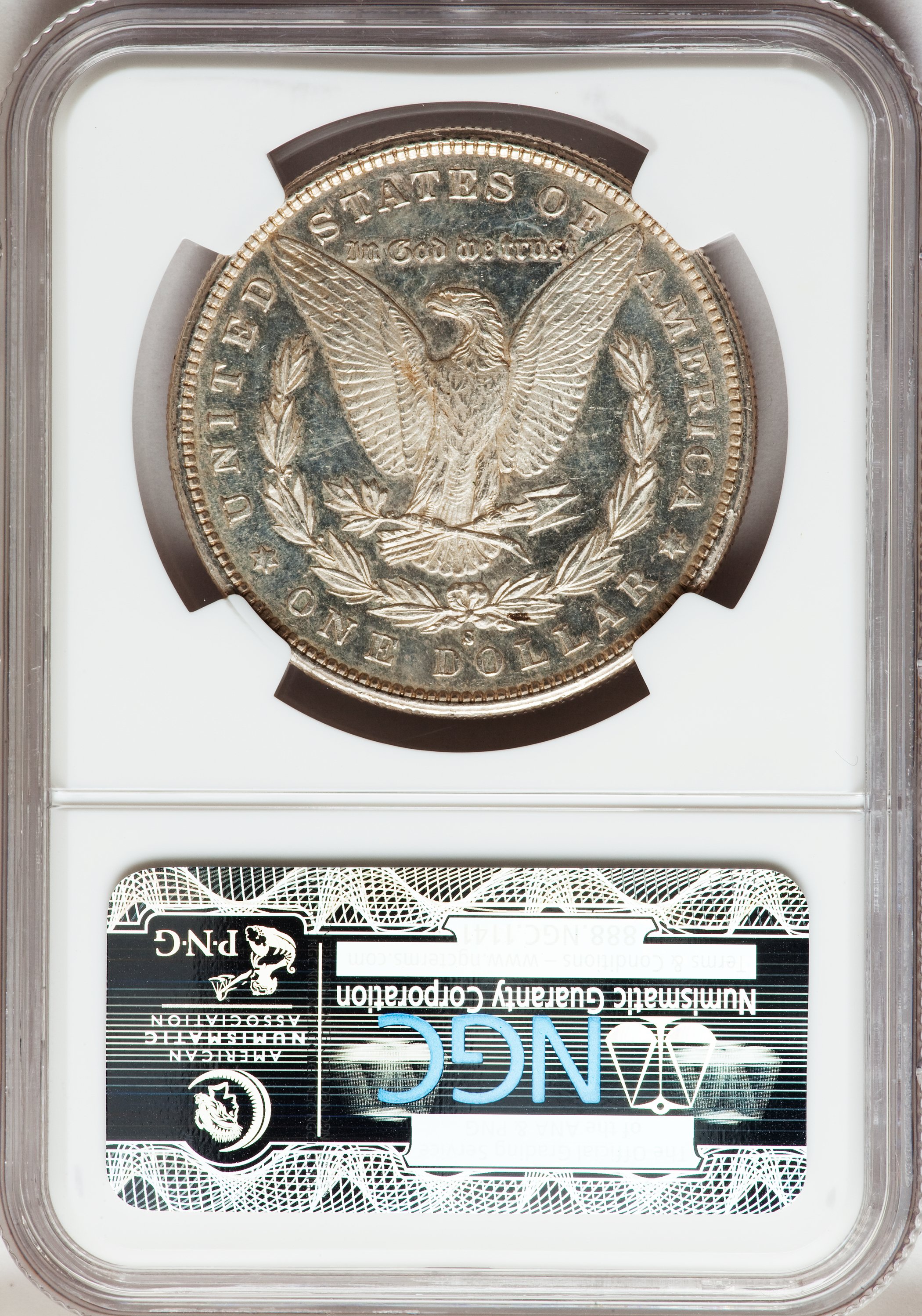 1881-S $1  MS PL AU50 PL CAC thumbnail 5
