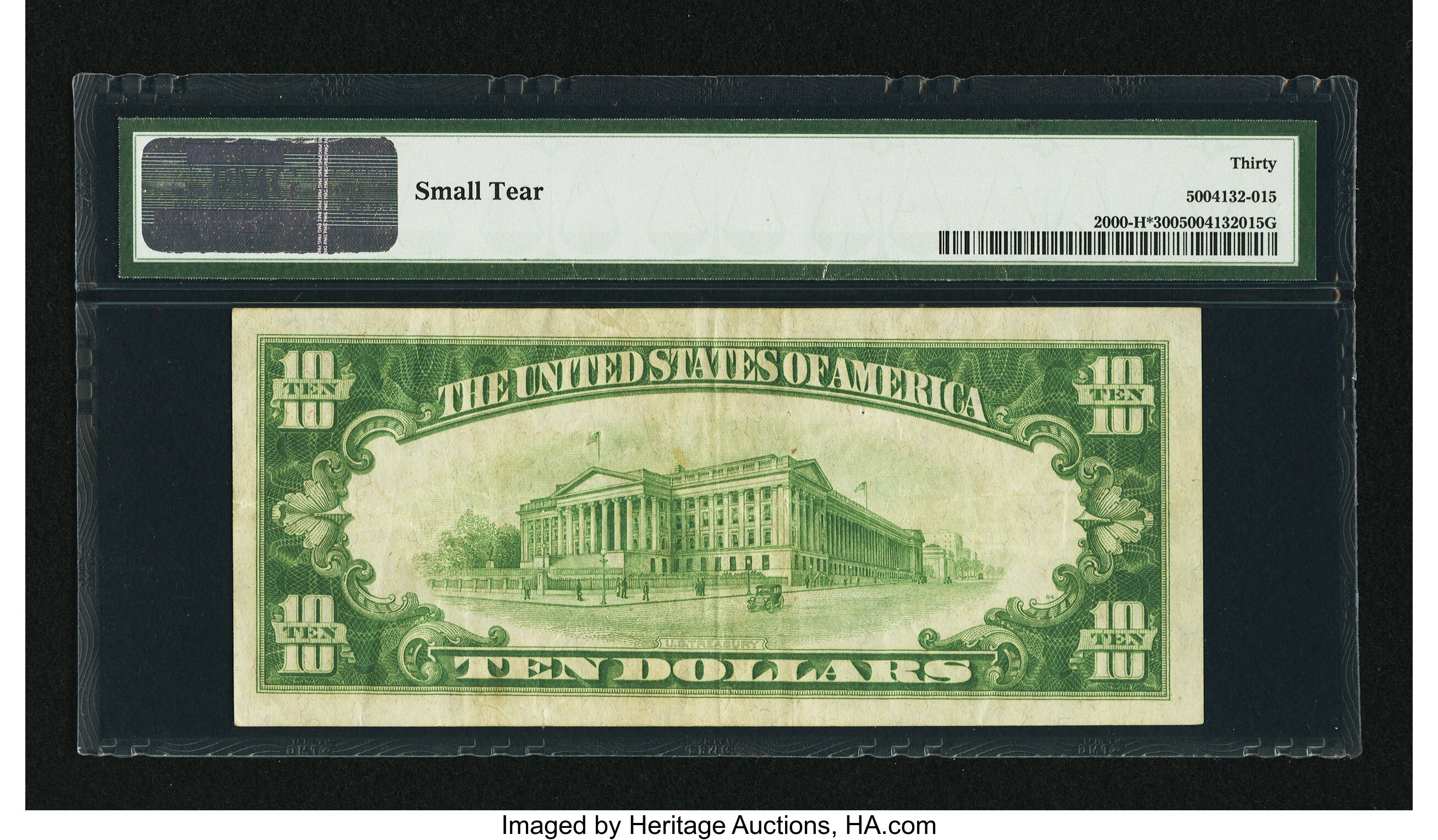 image for: Fr. 2000-H* $10 1928 Federal Reserve Star Note. PMG Very Fine 30....
