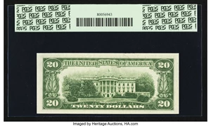 image for: Fr. 2059-C $20 1950 Federal Reserve Note. PCGS Gem New 65PPQ....