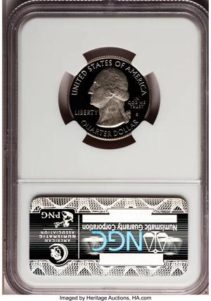 image for: 2010-S 25C Yosemite National Park Clad PR69 Ultra Cameo NGC. NGC Census: (0/0). PCGS Population (1069/254). (#418837)...