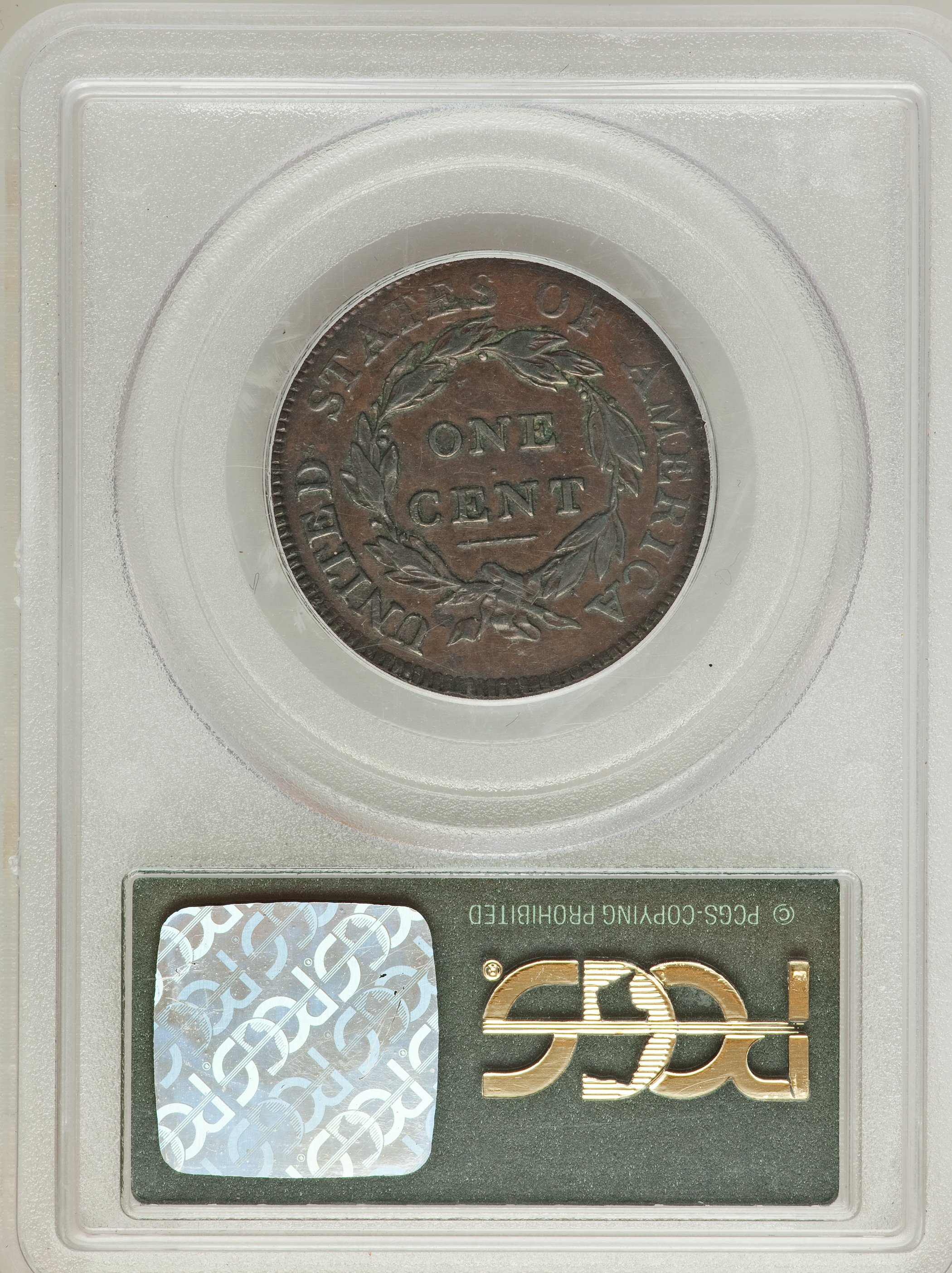 1810/09 1c MS RB MS65 RB thumbnail 6