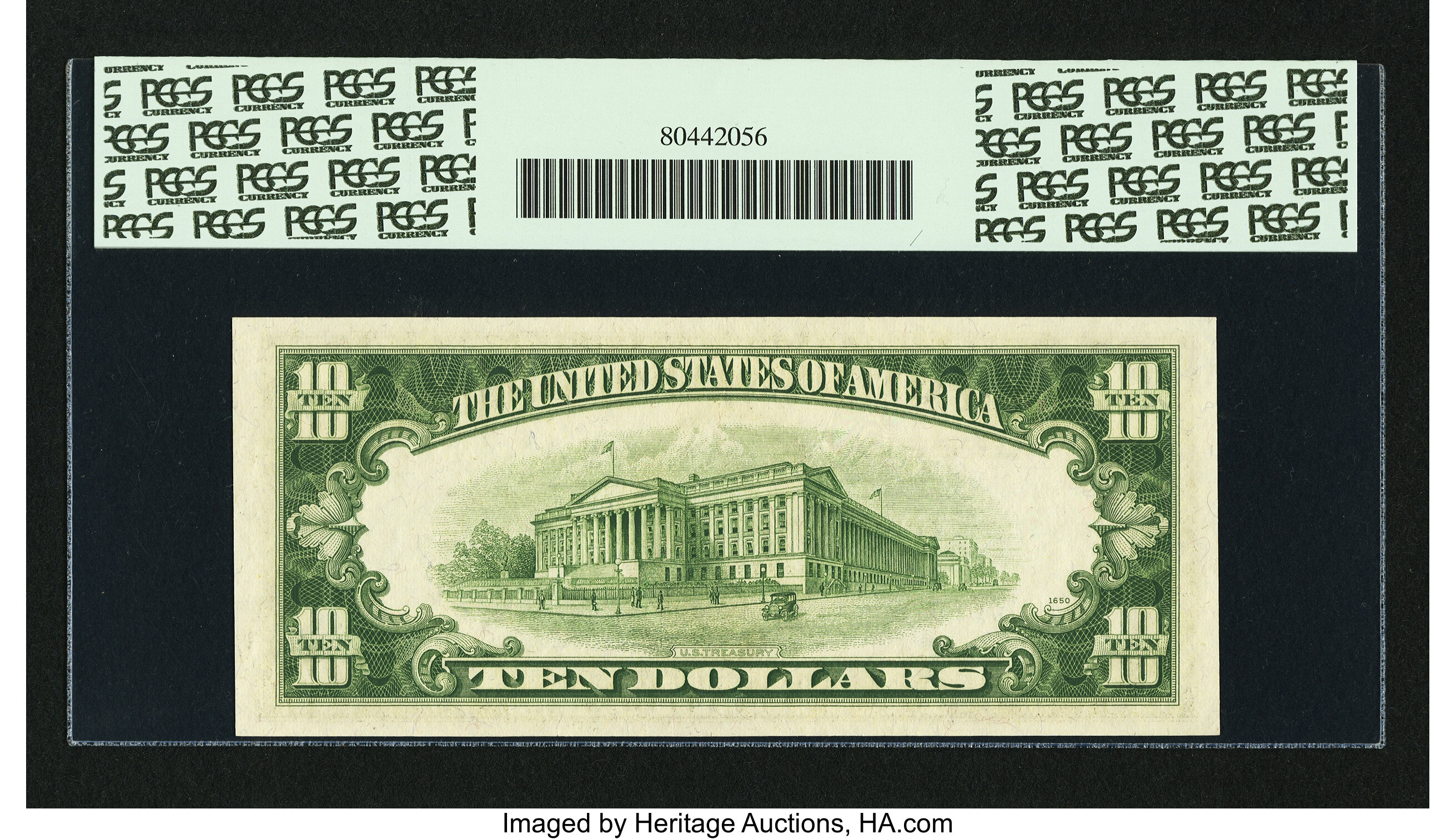 image for: Fr. 2012-G* $10 1950B Federal Reserve Star Note. PCGS Very Choice New 64PPQ....