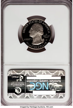 image for: 2010-S 25C Yosemite National Park Clad PR69 Ultra Cameo NGC. NGC Census: (0/0). PCGS Population (1065/253). (#418837)...