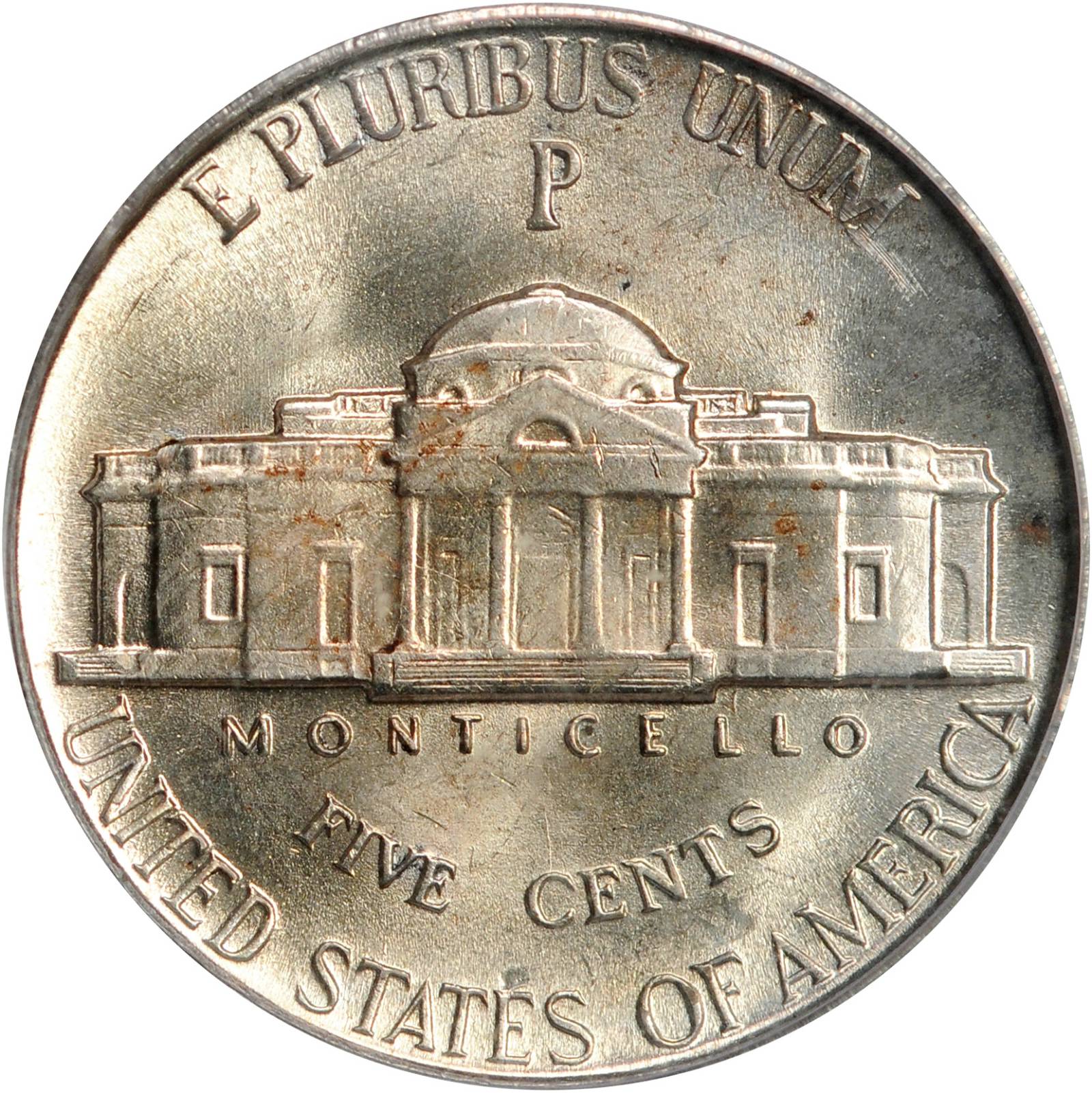 image for: 1943-P Jefferson Nickel. FS-106. Doubled Die Obverse. MS-66 (PCGS).