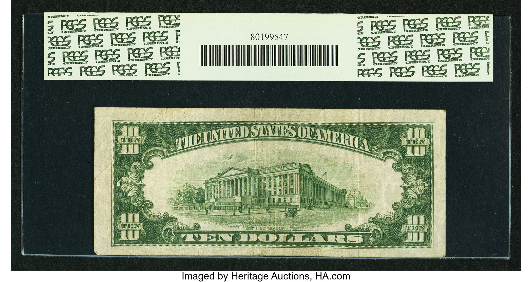 image for: Fr. 2006-D* $10 1934A Federal Reserve Star Note. PCGS Very Fine 20PPQ....