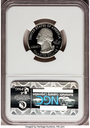 image for: 2010-S 25C Mount Hood National Forest Silver PR69 Ultra Cameo NGC. NGC Census: (0/0). PCGS Population (1525/376). (#41885...