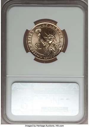image for: 2010-D $1 Abraham Lincoln, Brilliant Uncirculated NGC. NGC Census: (0/0). PCGS Population (0/0). (#417281)...