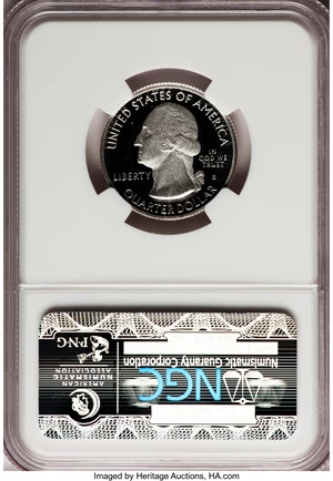 image for: 2010-S 25C Hot Springs National Park Silver PR69 Ultra Cameo NGC. NGC Census: (0/0). PCGS Population (1415/503). (#418828...