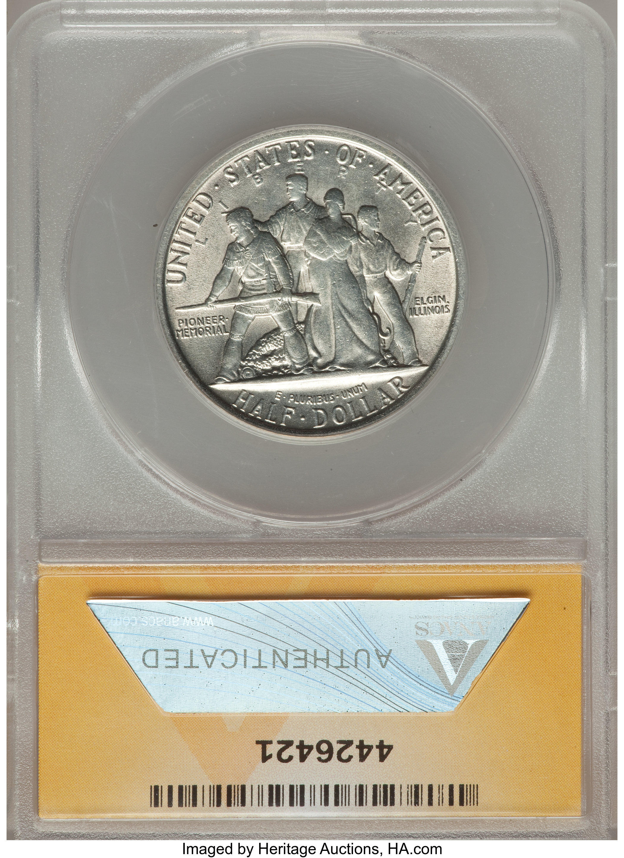 1936 50c Elgin XF45 CAC thumbnail 12