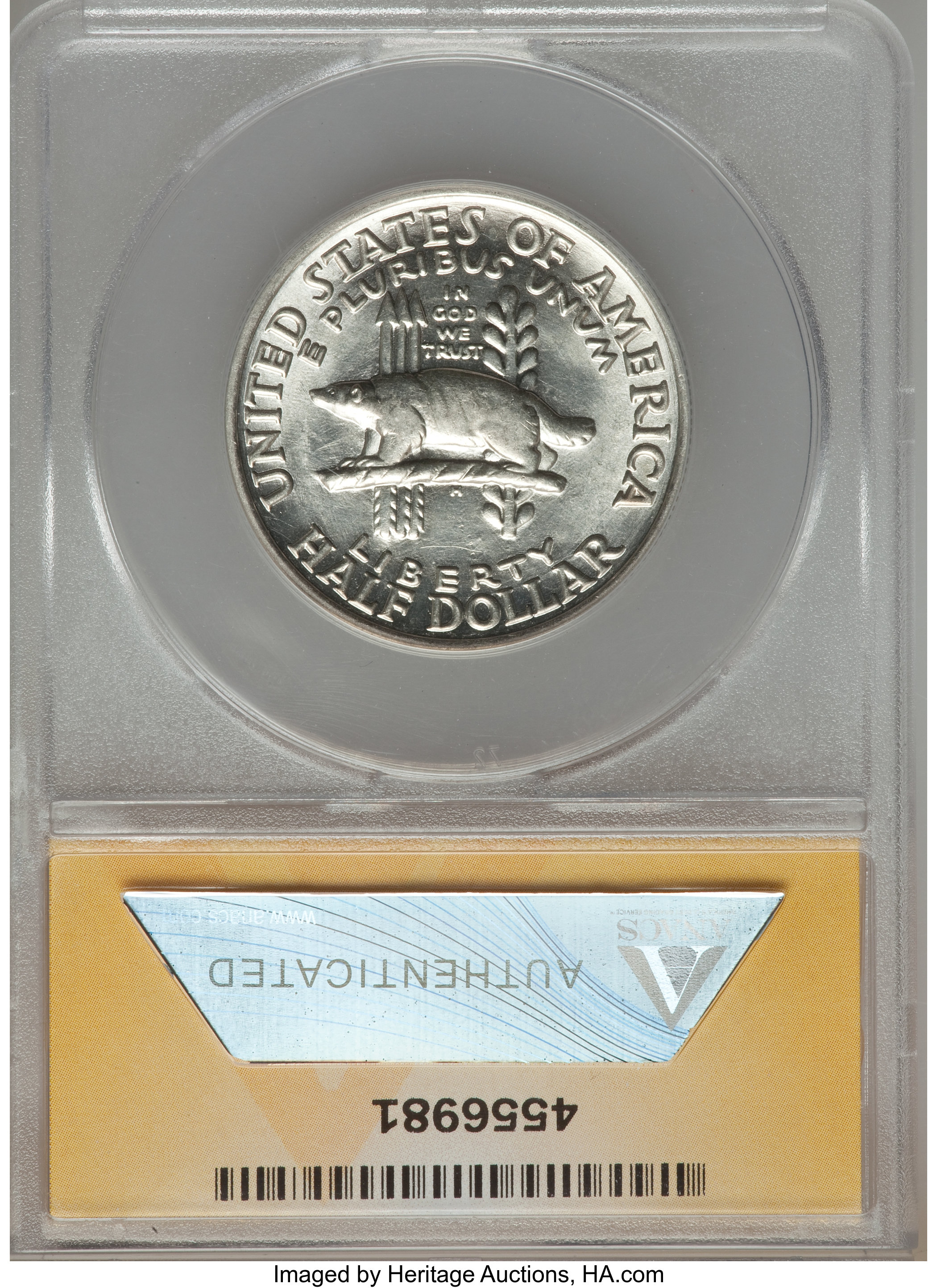 1936 50c Wisconsin VF30 thumbnail 6