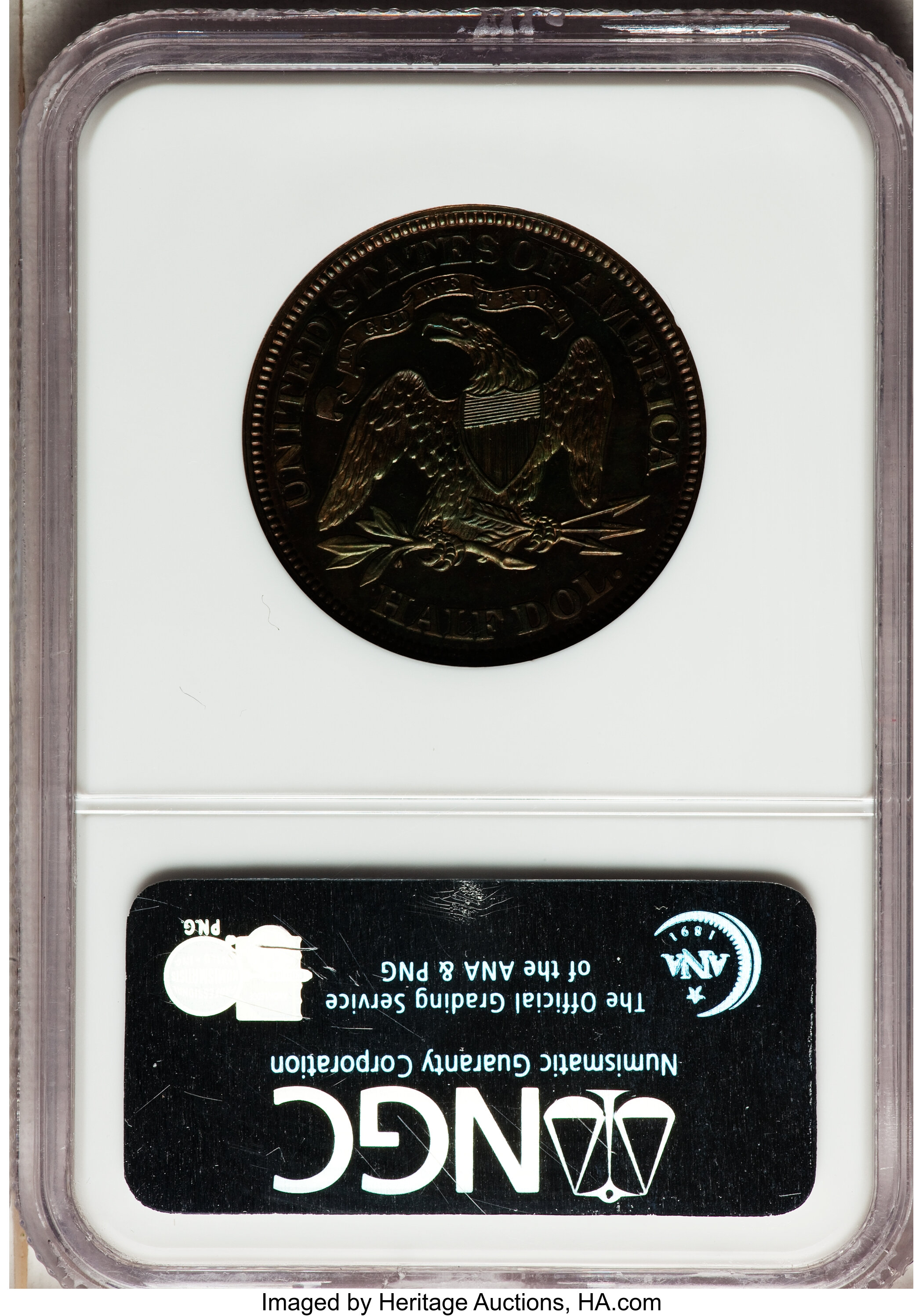 image for: 1870 50C Half Dollar, Judd-936, Pollock-1042, High R.6, PR65 Brown NGC....