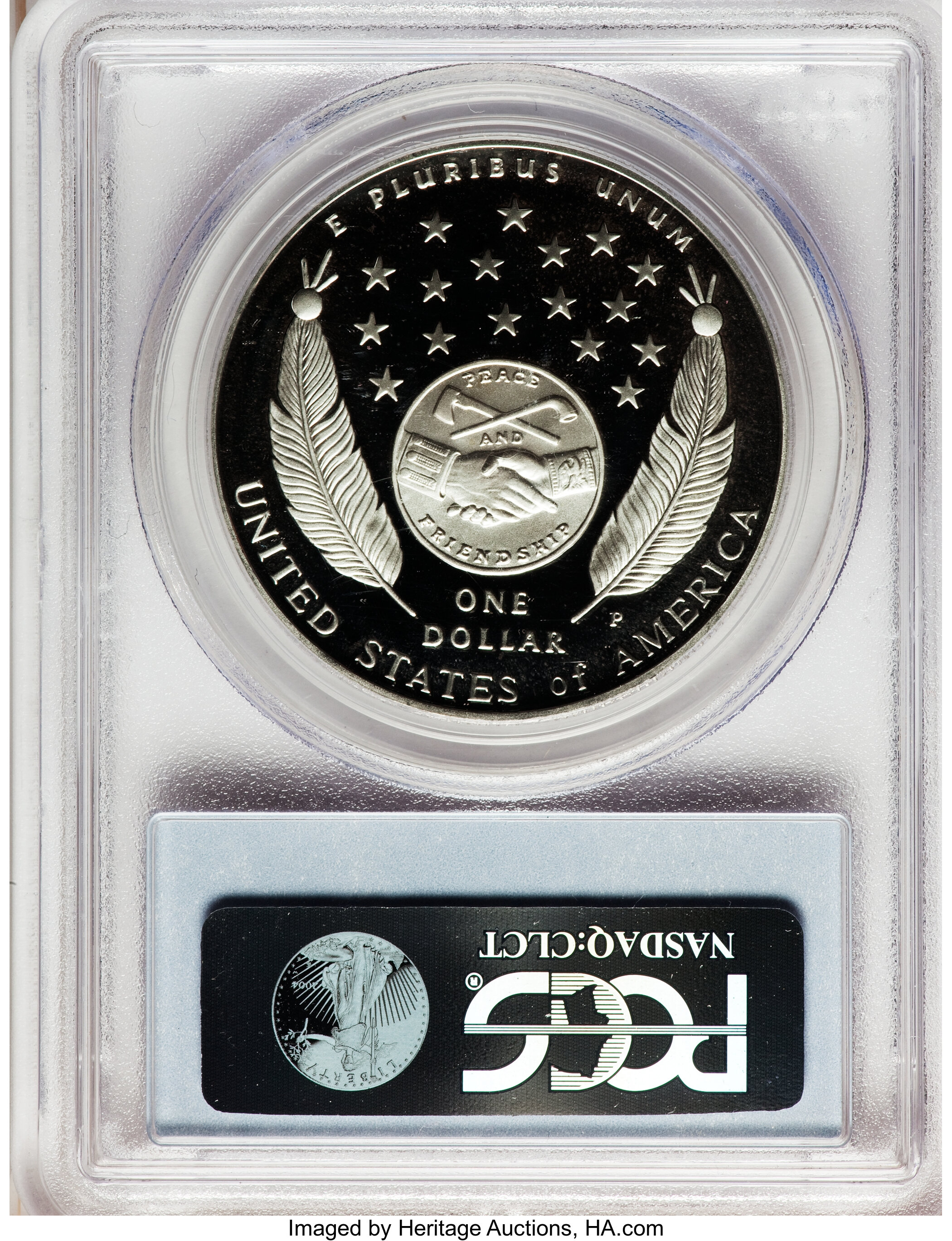 2004-P S$1 Lewis and Clark Bicentennial PR DCAM PR66 DCAM thumbnail 8