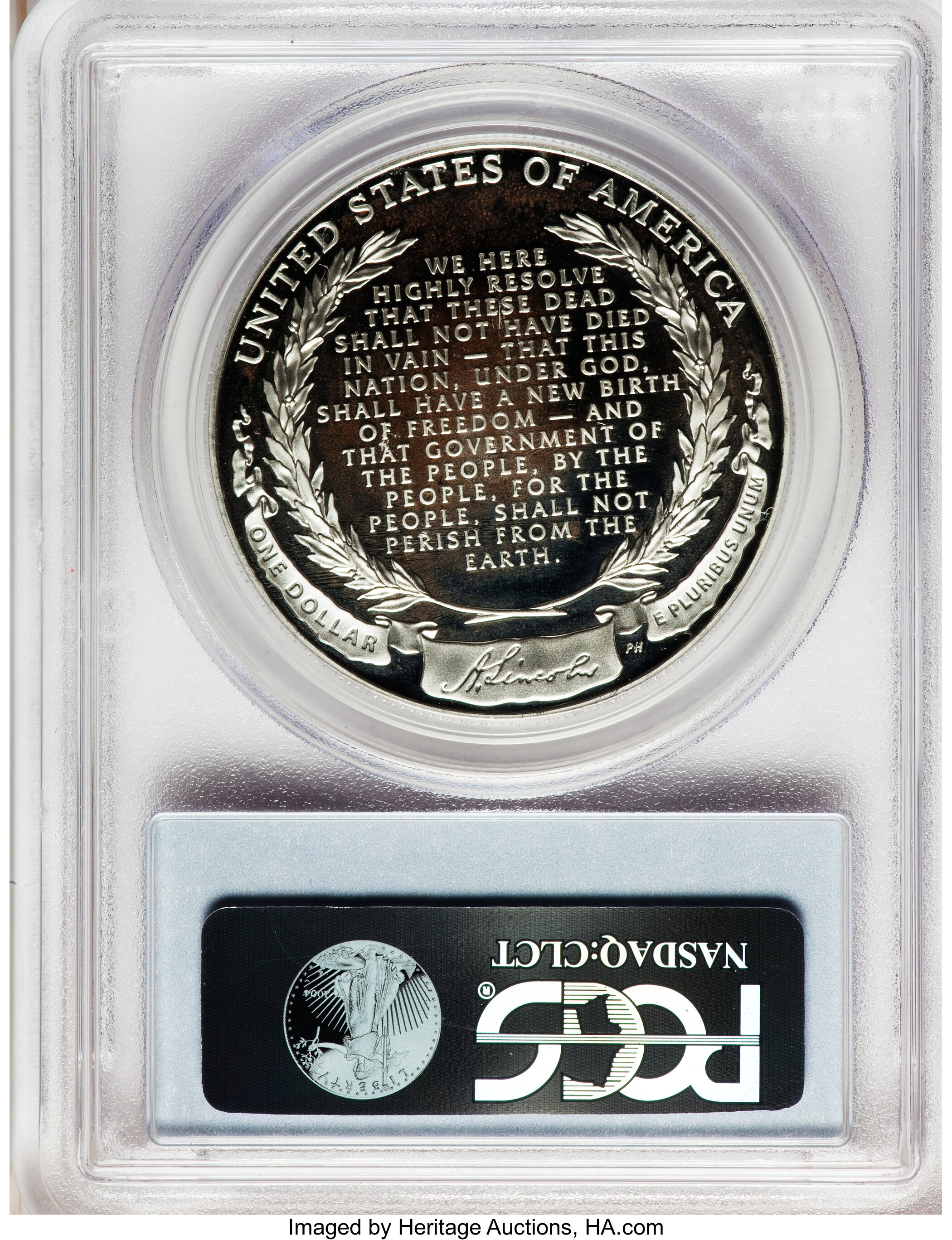 2009-P S$1 Abraham Lincoln Bicentennial PR DCAM PR66 DCAM thumbnail 8