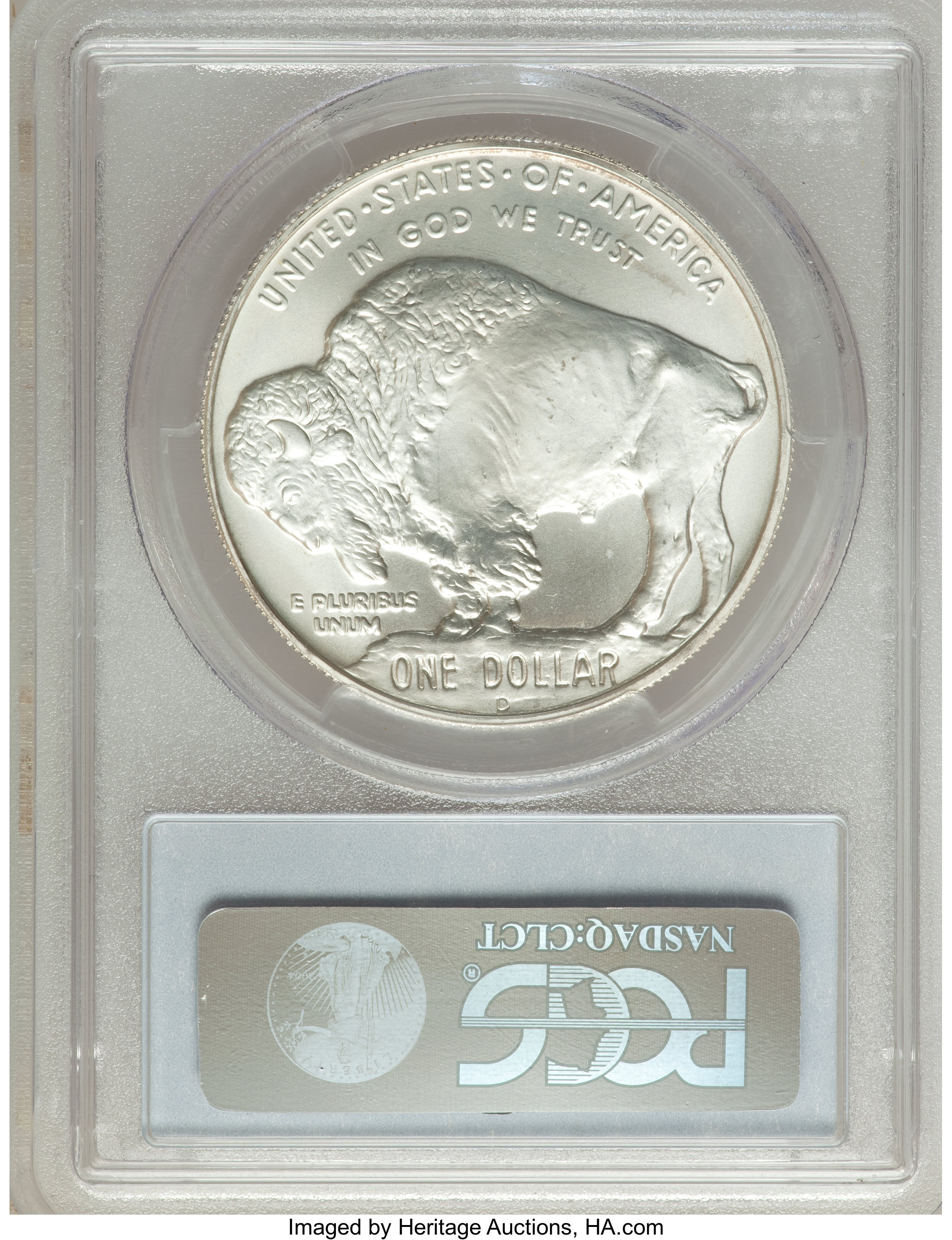 2001-D S$1 American Buffalo MS66 thumbnail 8