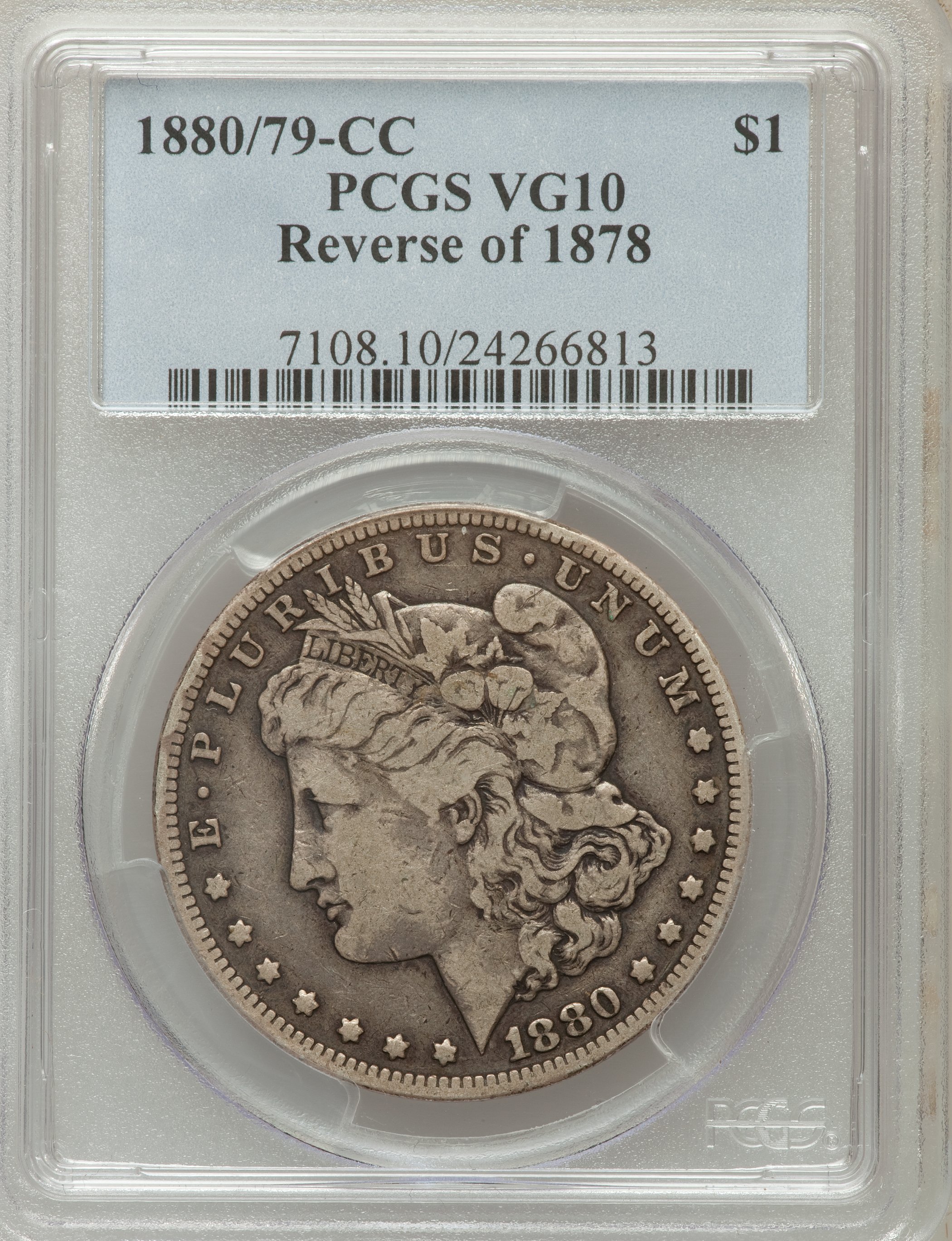 1880/79-CC $1  Reverse of 1878 AG2 thumbnail 11